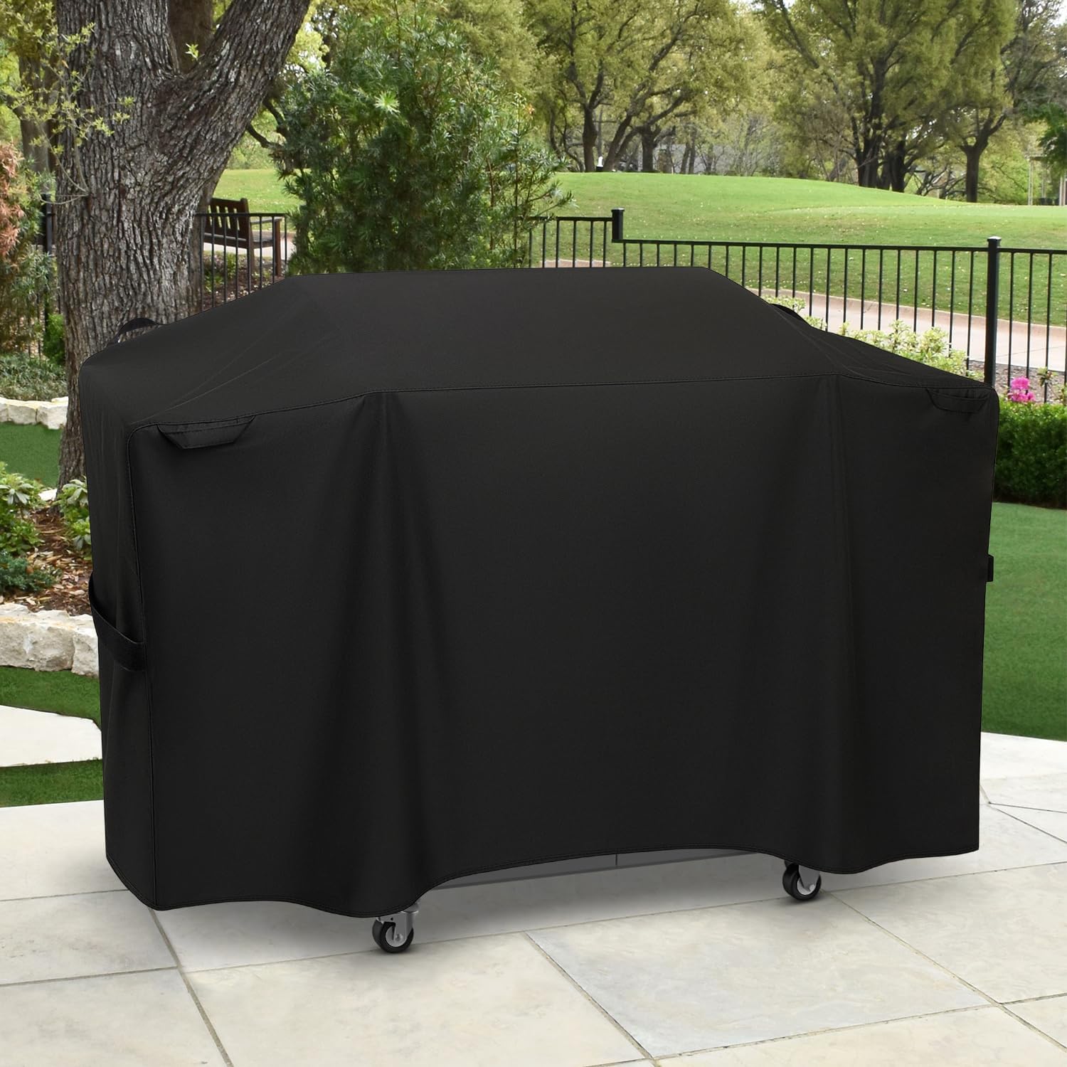 SunPatio Cubierta para parrilla Blackstone serie Pro de 36 pulgadas, cubierta de parrilla de gas resistente al agua, 70 pulgadas, protección para