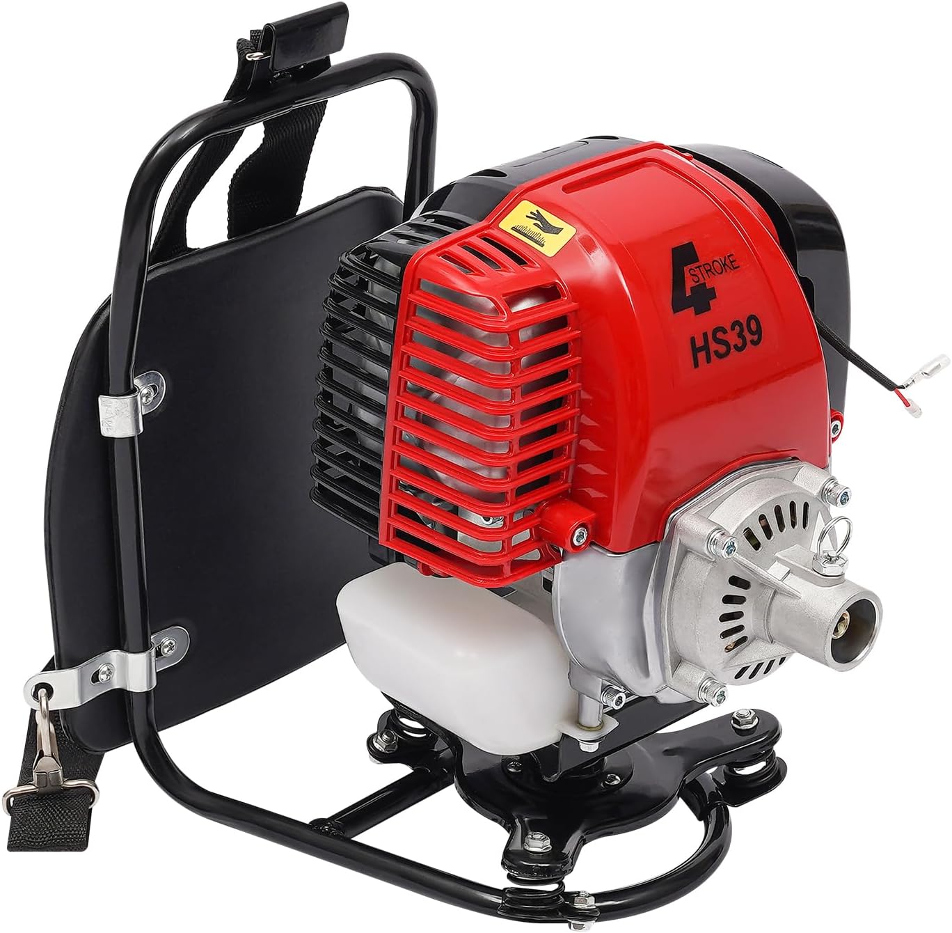 Cortador de escobillas, mochila 2 en 1 de 4 tiempos, de energía a gas, para malezas, 750 W, enfriador de aire, cortasetos de césped, cortacésped,