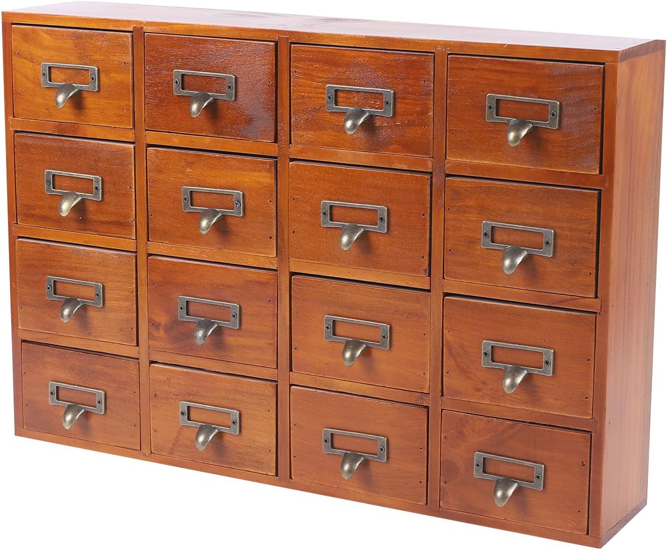 Organizador de cajones de escritorio de madera, caja de almacenamiento de hierbas, organización y almacenamiento de escritorio de oficina en casa,