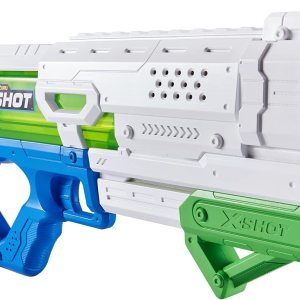 XShot Water Warfare Epic – Pistola de agua de llenado rápido por ZURU (embalaje personalizado), grande, azul XShot Water Warfare Epic – Pistola de agua de llenado rápido por ZURU (embalaje personalizado), grande, azul