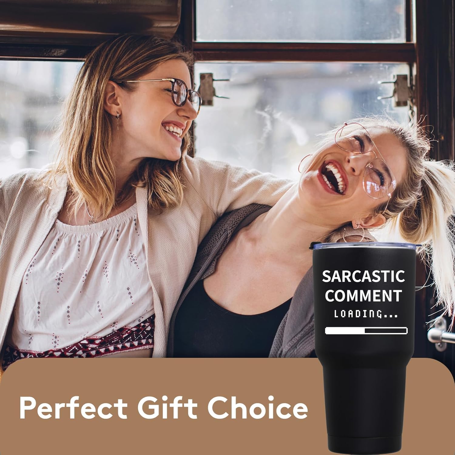 JEAREY Sarcastic Comment – Idea divertida para amigos, compañeros de trabajo, papá, padre, hombres, compañeros de clase, vaso de viaje aislado de