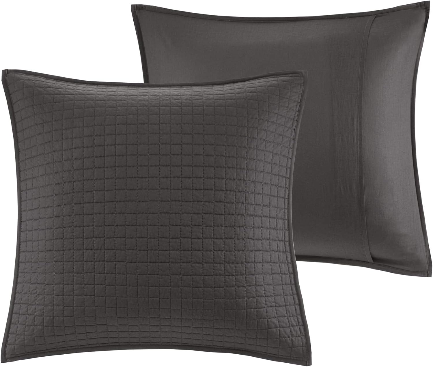 Urban Habitat – Juego de edredón 100% algodón Jacquard, cobertura de edredón para todas las estaciones chic que proporciona un acento desgastado de