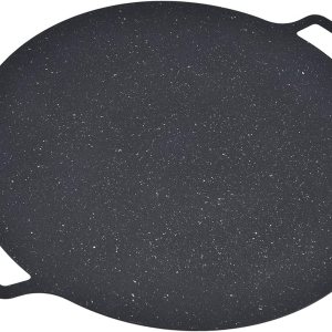 Parrilla coreana para barbacoa, buen aislamiento, resistente al calor, sartén sólida antiadherente para fiestas interiores y exteriores para acampar Parrilla coreana para barbacoa, buen aislamiento, resistente al calor, sartén sólida antiadherente para fiestas interiores y exteriores para acampar