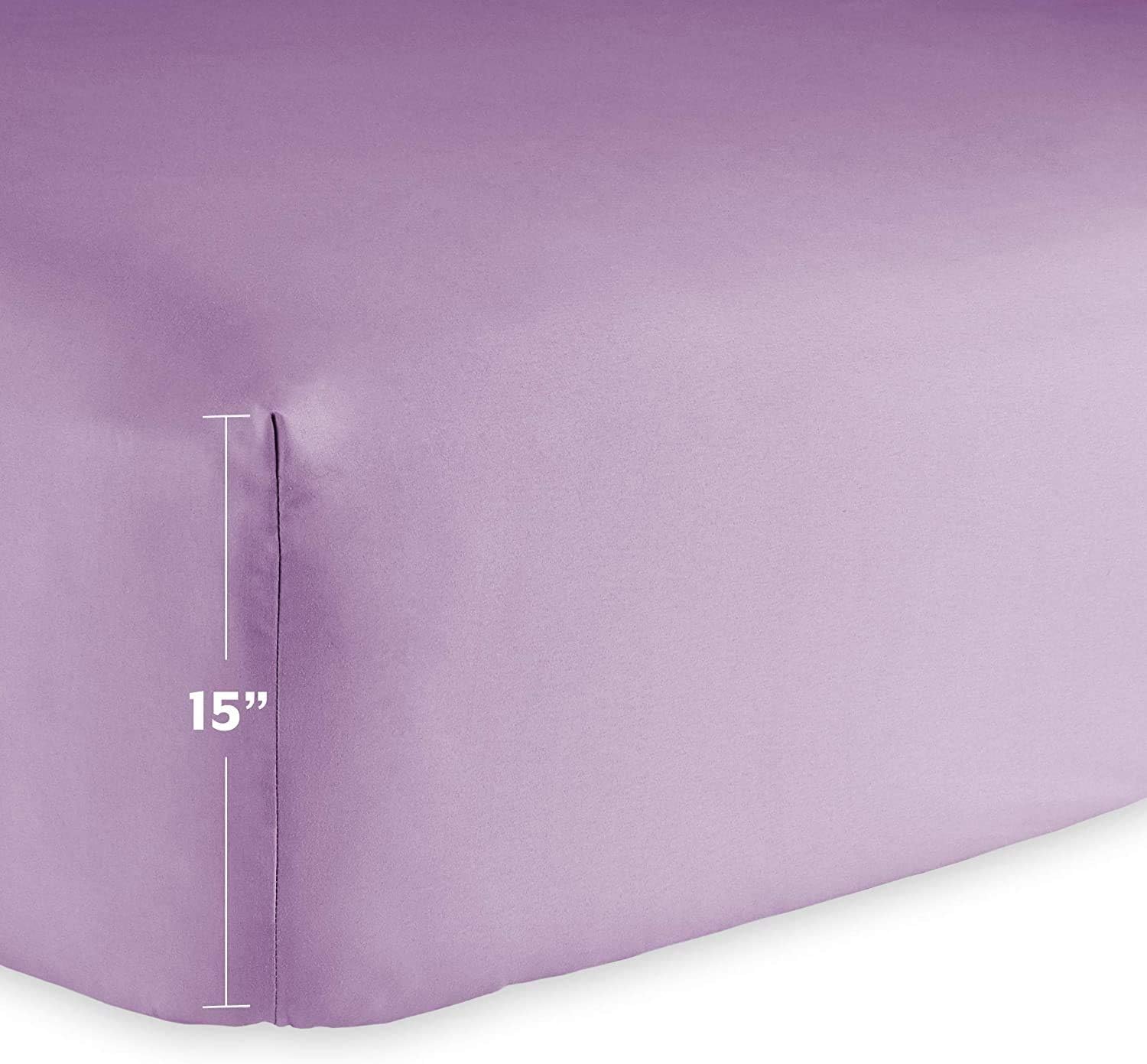 Sábanas de algodón percal de 600 hilos para cama olímpica, tamaño Queen, sábanas de algodón percal, sábanas olímpicas de algodón de bolsillo