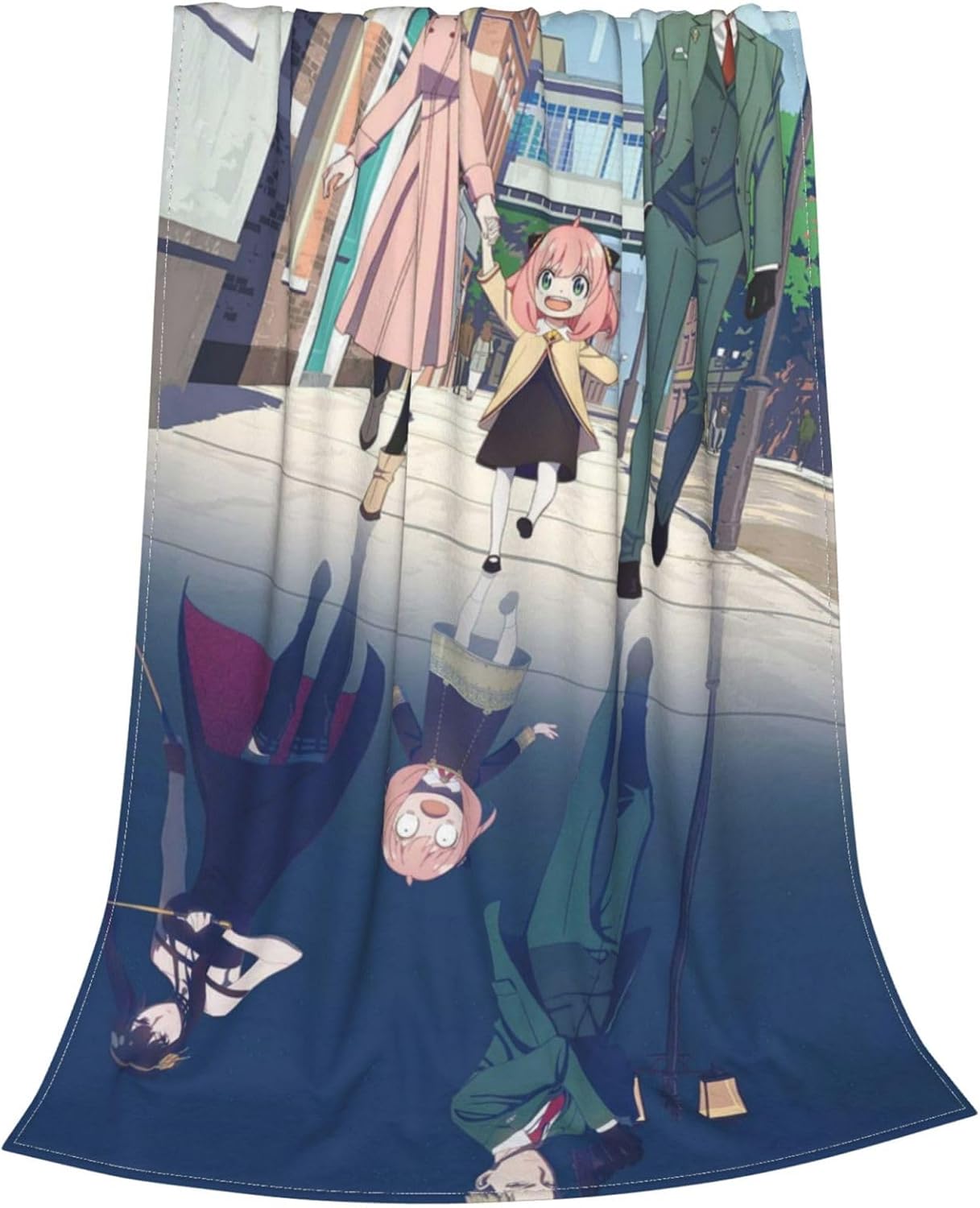 Manta Kawaii para mujer, manta gruesa y suave de dibujos animados adecuada para cama, sofá, asiento trasero, viajes, camping, anime japonés, S-PY,