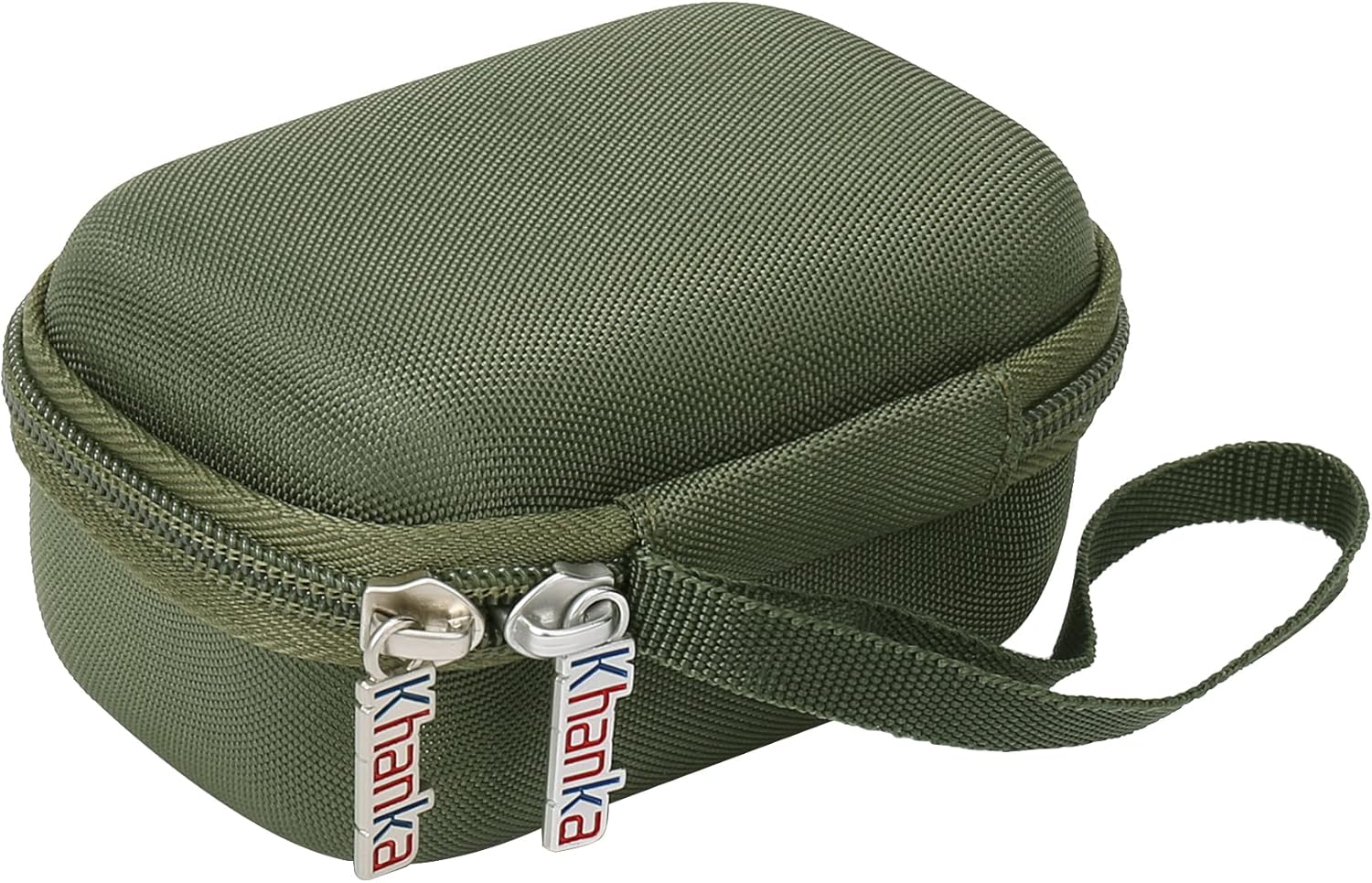 khanka Estuche rígido de viaje compatible con la máquina etiquetadora MakeID, solo funda (verde)