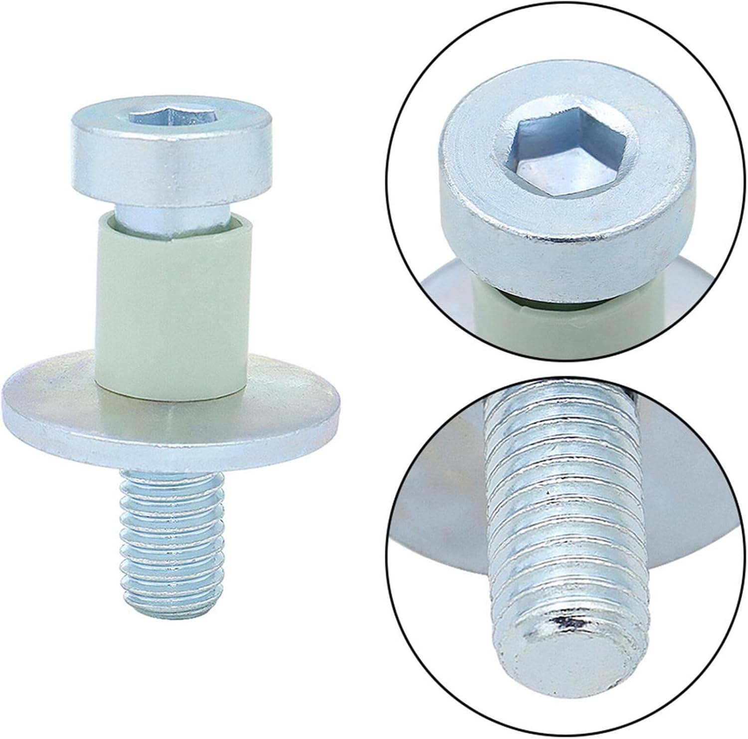 munirater 2 pernos de bloqueo de puerta de acero aleado de plástico de repuesto para camión Blazer C10 9601750 38420 1971-1987