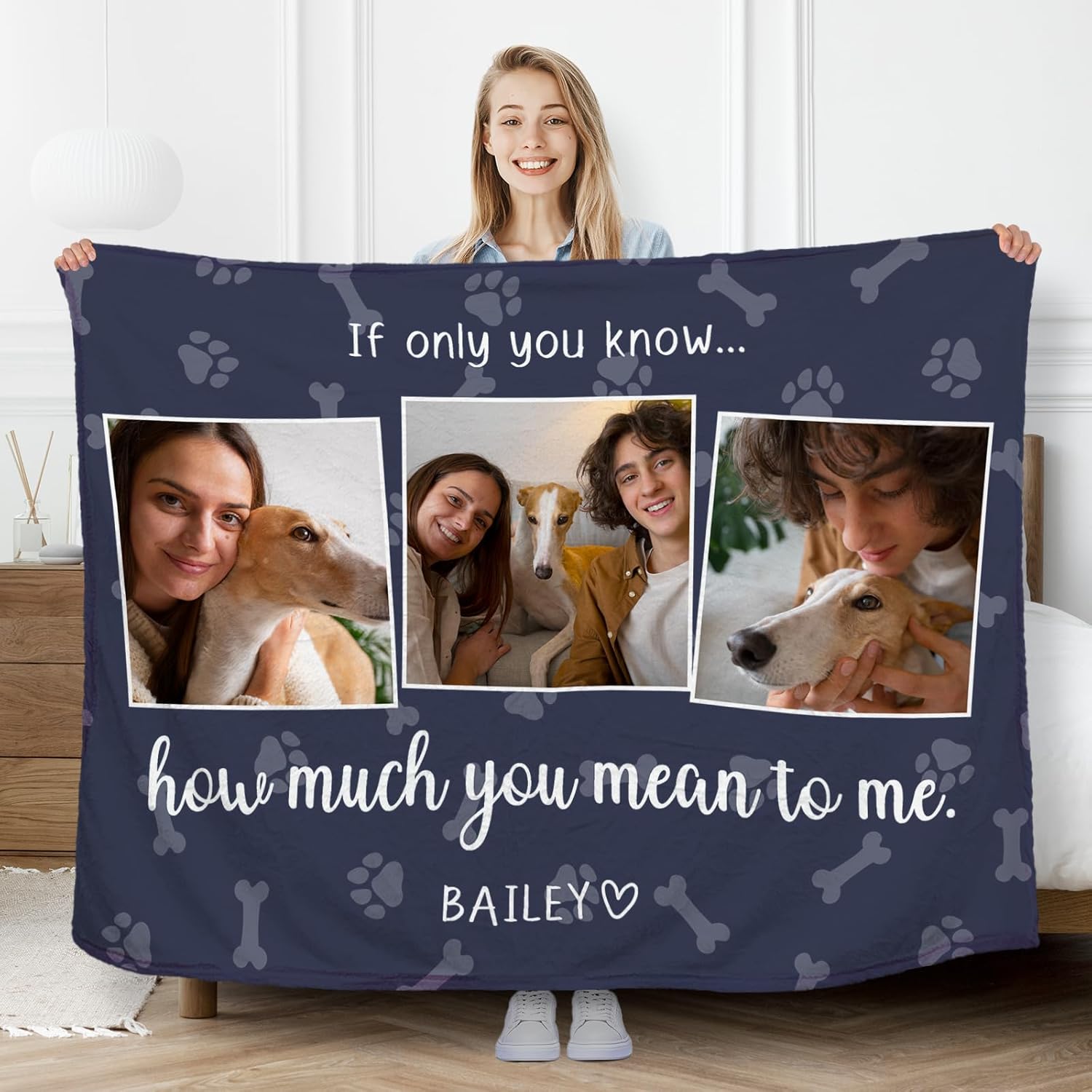 Manta personalizada con imagen, manta personalizada con fotos para adultos, niños, familia, mejores amigos en cumpleaños, Navidad, boda, fotos