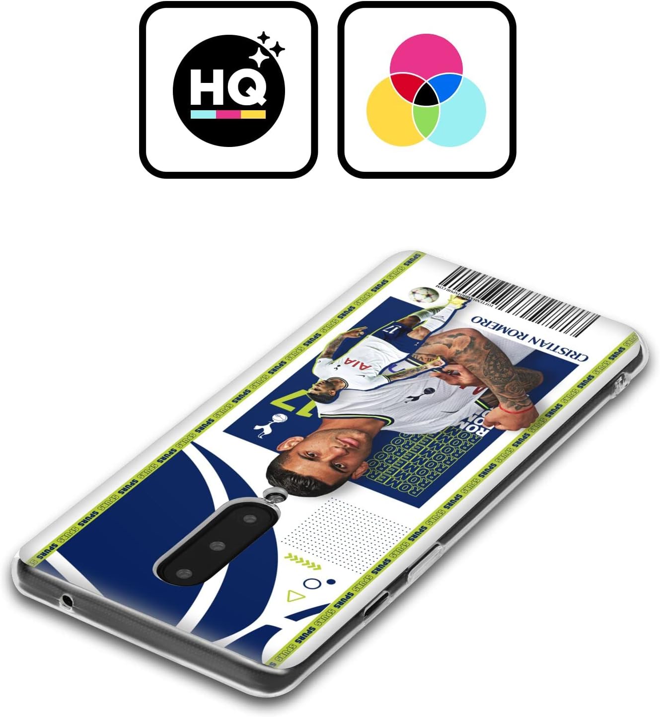 Head Case Designs Officially Licensed Tottenham Hotspur F.C. Cristian Romero 202223 First Team Soft Gel Case Compatible with Google Pixel 8 Pro