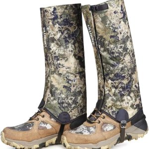 UIIHUNT Hunting Gaiters Leg Gaiters Hunting Boot Gaiters, Waterproof Hiking Gaiters with Upgraded Rubber UIIHUNT Hunting Gaiters Leg Gaiters Hunting Boot Gaiters, Waterproof Hiking Gaiters with Upgraded Rubber