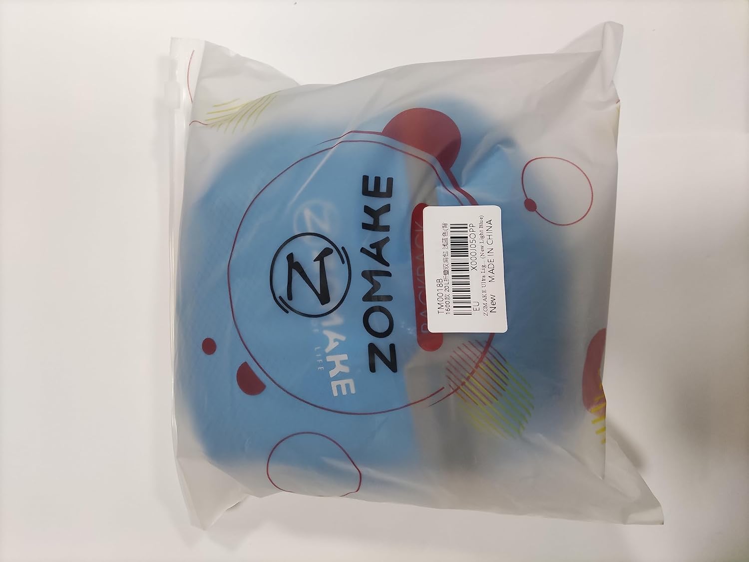 ZOMAKE Mochila ultra ligera y compactable Mochila de senderismo resistente al agua, Mochila pequeña Mochila de camping al aire libre plegable y