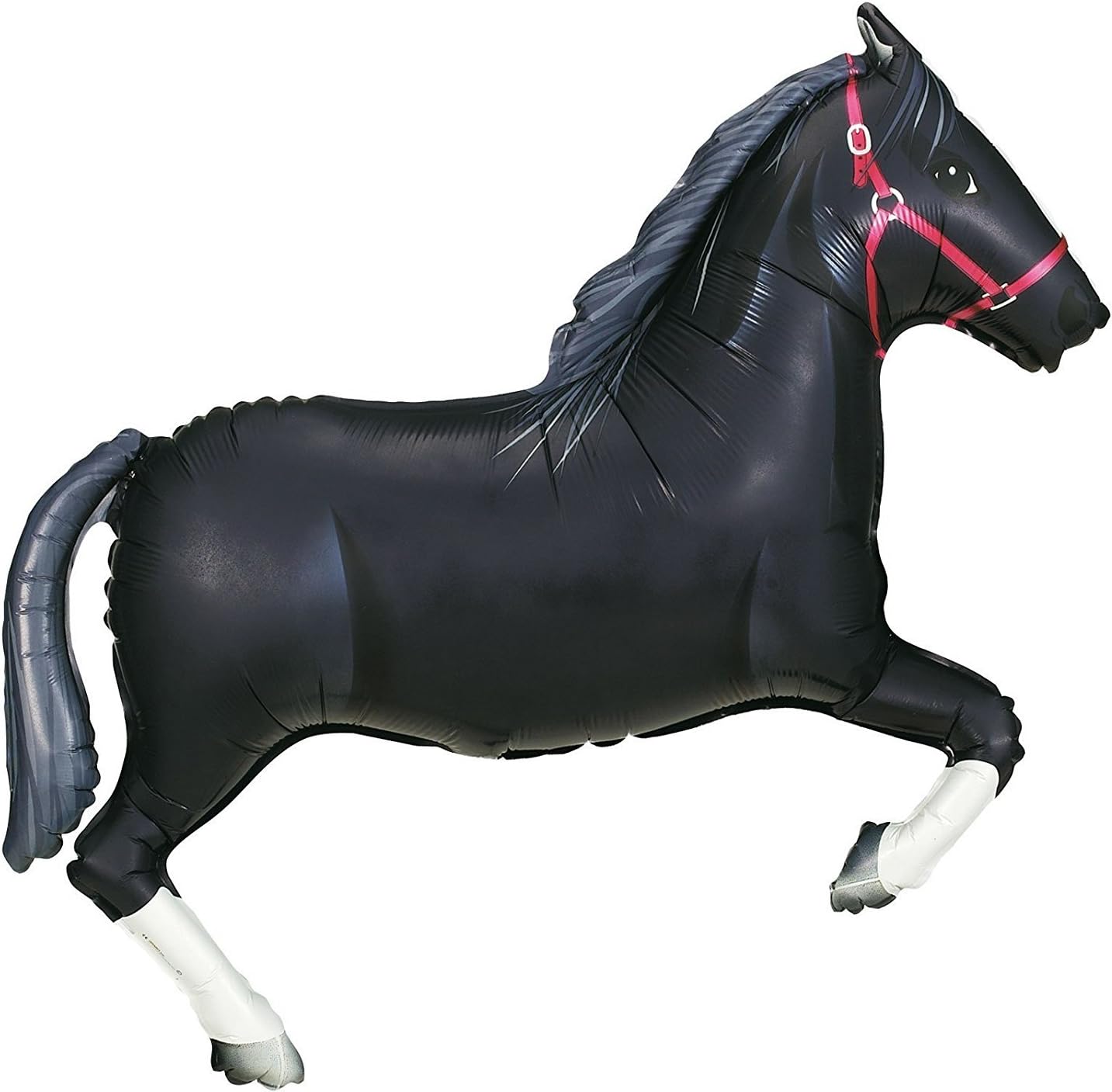 Mulan – Ramo de globos para fiesta de 4 cumpleaños y decoraciones de caballo negro
