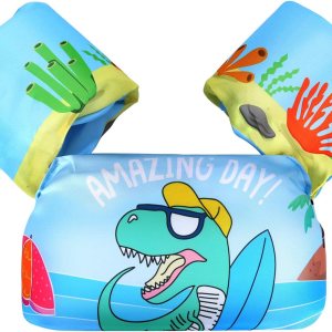 Biange Chaleco de natación para niños pequeños, flotador para niños de 30 a 50 libras, flotadores de piscina para niños y niñas para ayudar a nadar, Biange Chaleco de natación para niños pequeños, flotador para niños de 30 a 50 libras, flotadores de piscina para niños y niñas para ayudar a nadar,