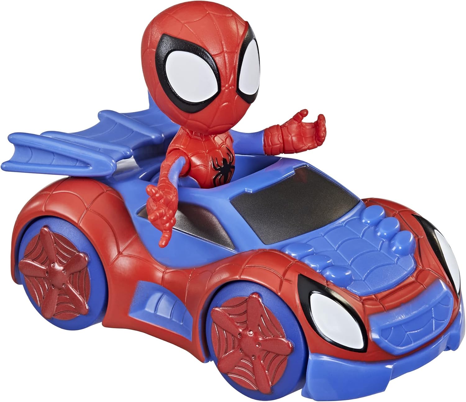 Hasbro Spidey y sus increíbles amigos – Figura y vehículo rastreador web (F1940)
