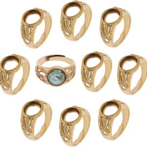 CHGCRAFT 10 piezas de anillos en blanco ajustables de latón anillos de dedo redondos planos anillos almohadillas anillos bandejas joyería hallazgos CHGCRAFT 10 piezas de anillos en blanco ajustables de latón anillos de dedo redondos planos anillos almohadillas anillos bandejas joyería hallazgos