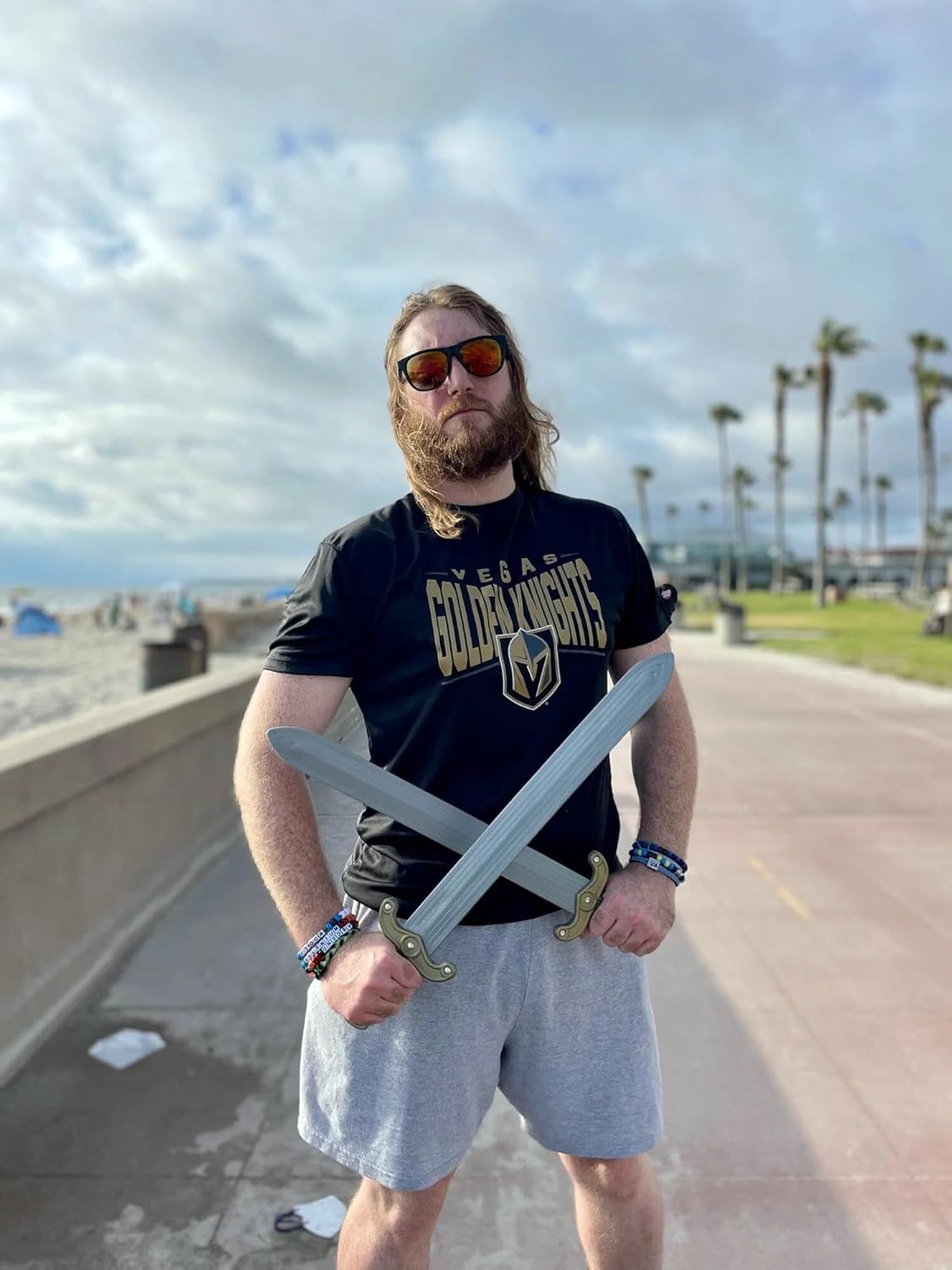 Calhoun NHL – Camiseta de manga corta de poliéster que absorbe la humedad para hombre