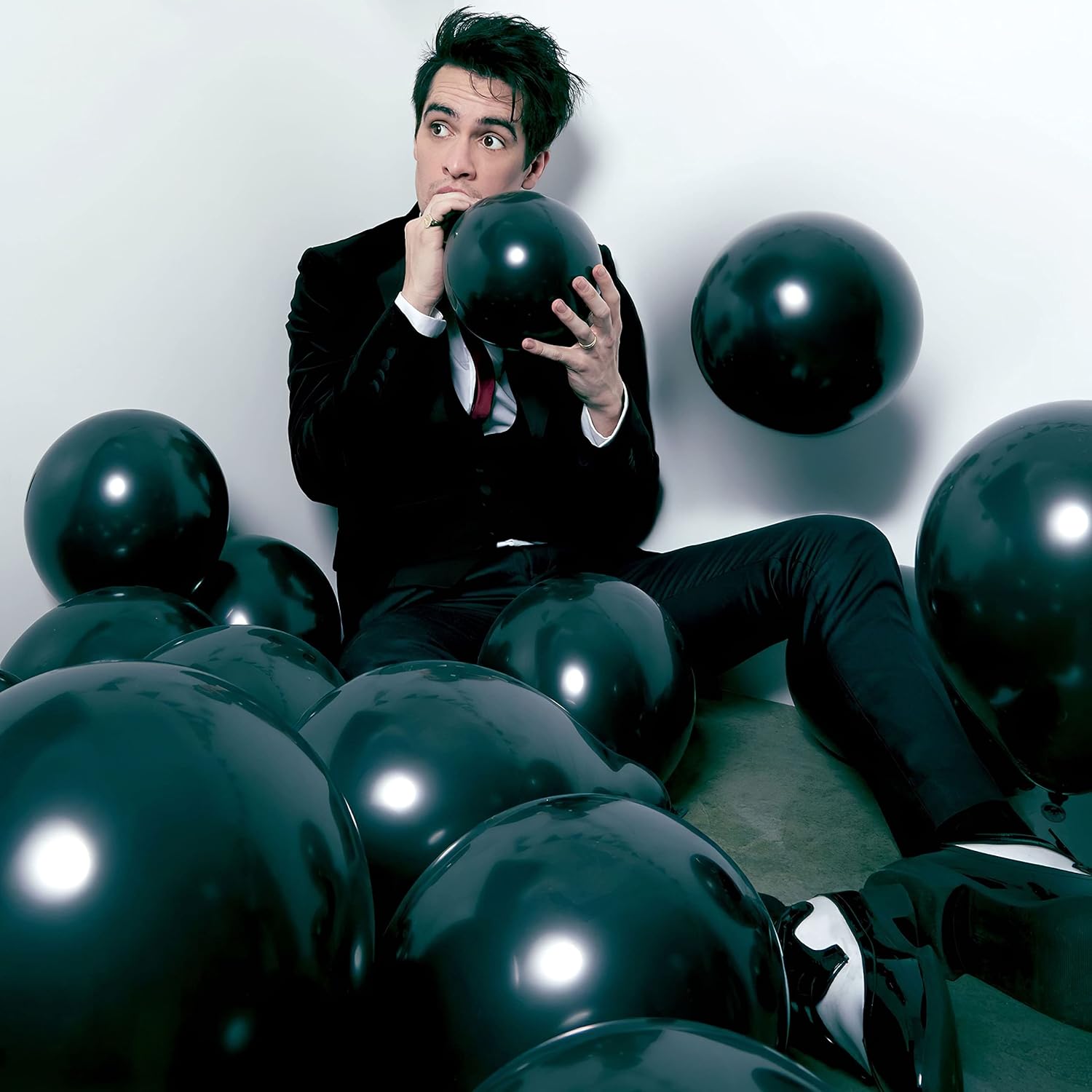 Henviro Globos de látex negro para fiesta, 154 globos de 5101218 pulgadas, globos de látex de calidad de helio como globos de fiesta de cumpleaños,