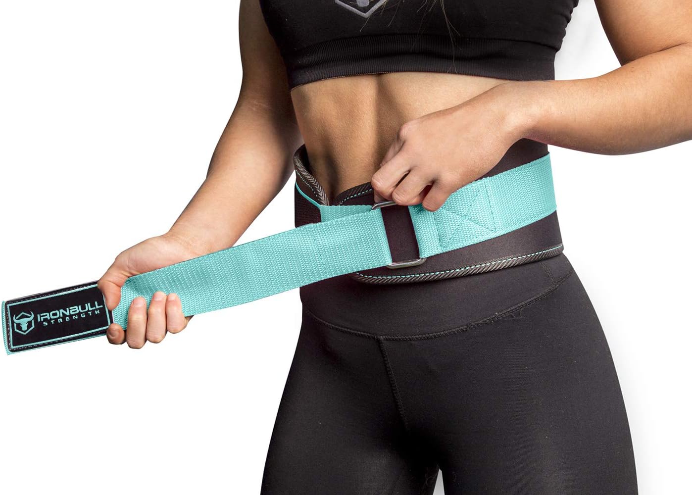 Cinturón de levantamiento de pesas para mujer, soporte de espalda de neopreno de alto rendimiento, soporte de núcleo ligero y resistente para