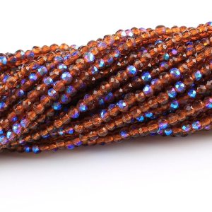 1200 cuentas de cristal de 0.118 pulgadas para hacer pulseras, 48 cuentas espaciadoras sueltas con corte de diamante facetado para hacer joyas, 1200 cuentas de cristal de 0.118 pulgadas para hacer pulseras, 48 cuentas espaciadoras sueltas con corte de diamante facetado para hacer joyas,