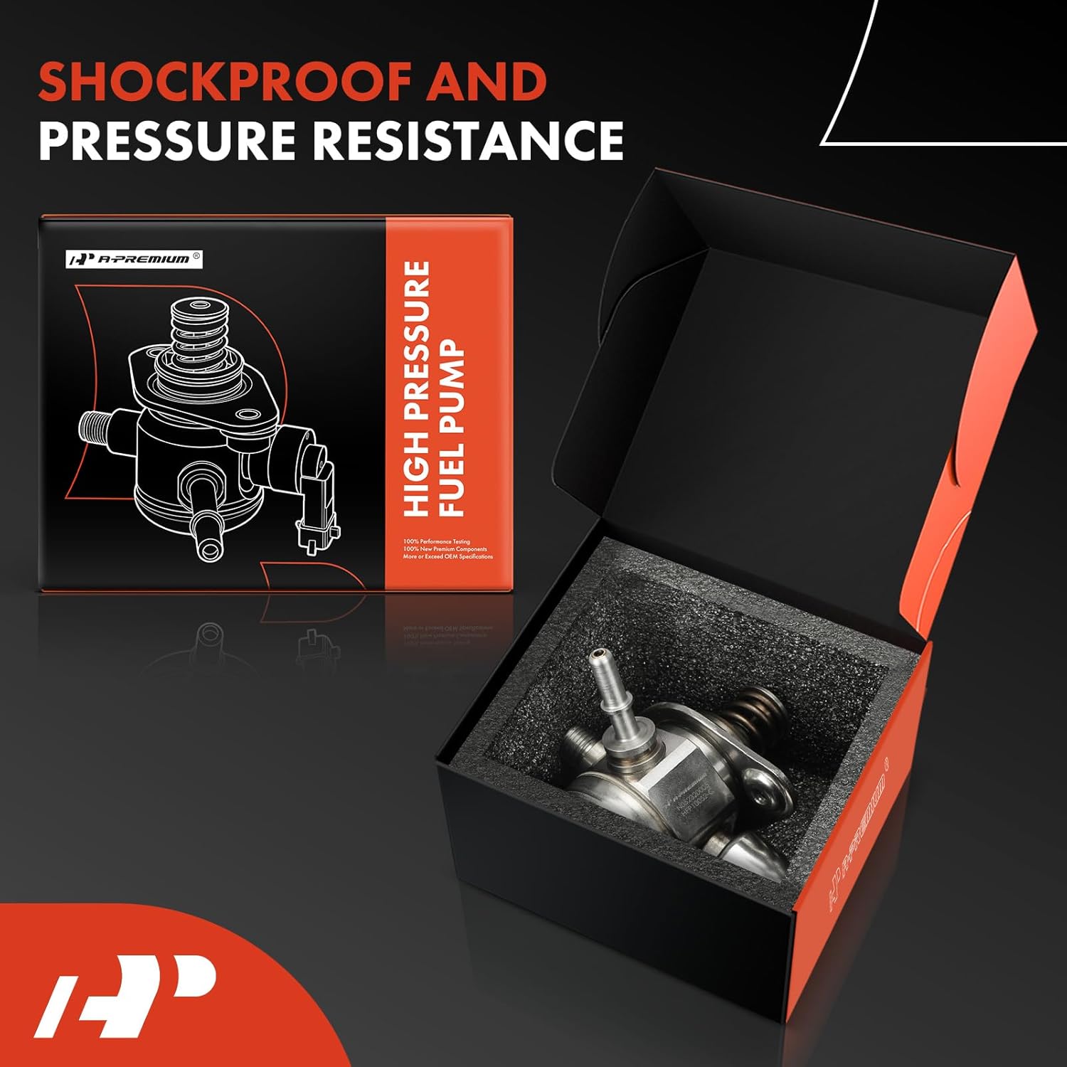 A-Premium Bomba de combustible de alta presión con sello compatible con Hyundai Elantra 2014-2016, Elantra Coupe 2014, Elantra GT 2014-2017, Tucson