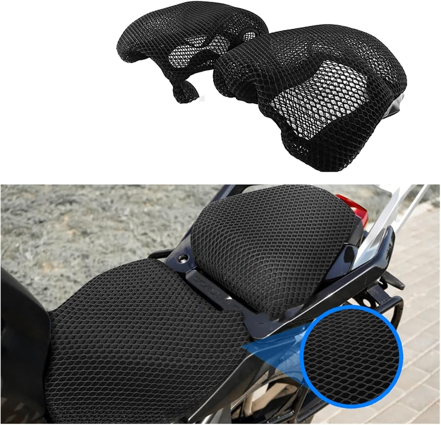 IMNASA for Benel-&li TRK702 TRK702X TRK 702 X 702X Adventure Motorcycle Accessories 3D Breathable Mesh Seat Cushion Cover Waterproof