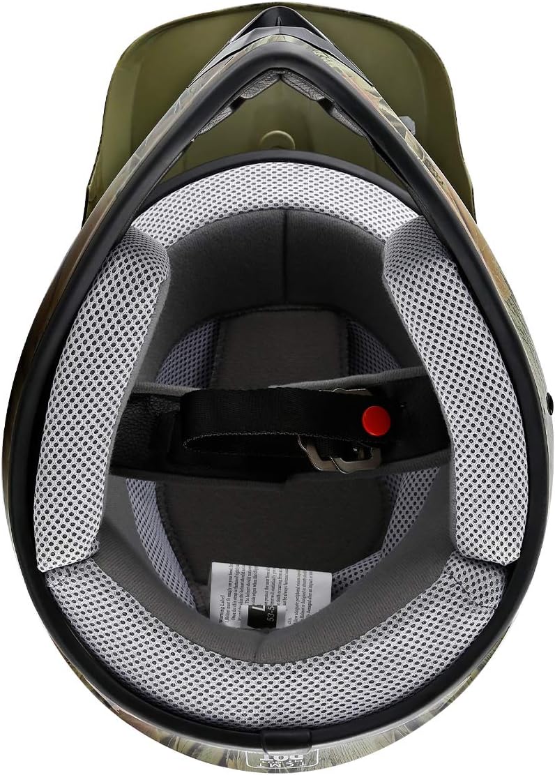 TCT-MOTORPARTS DOT – Casco de motocross ATV para niños y jóvenes, casco de cara completa para motocross, motocross, motocross, motocross, motocross,