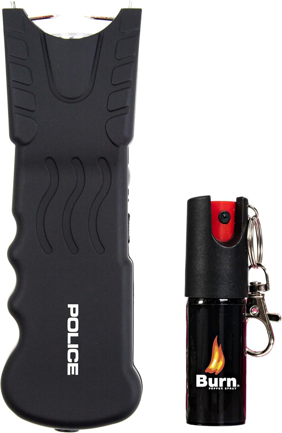 Police Stun Gun Burn Pepper Spray Combo – 916 Negro