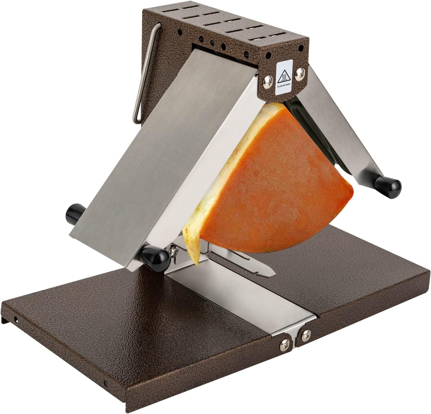 Máquina eléctrica de queso Raclette comercial para queso, 1000 W, calentador de quesos para encimera, 608 , calentador de queso de restaurante de