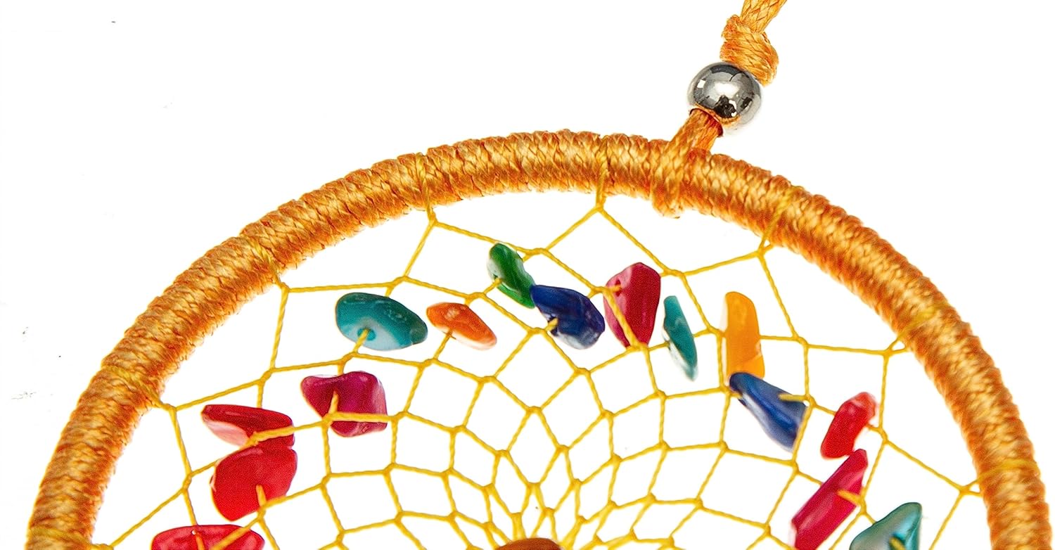 Mini atrapasueños  Plumas de pavo amarillo prímula, atrapasueños pequeños hechos a mano para dormitorio, atrapasueños para niñas, atrapasueños para