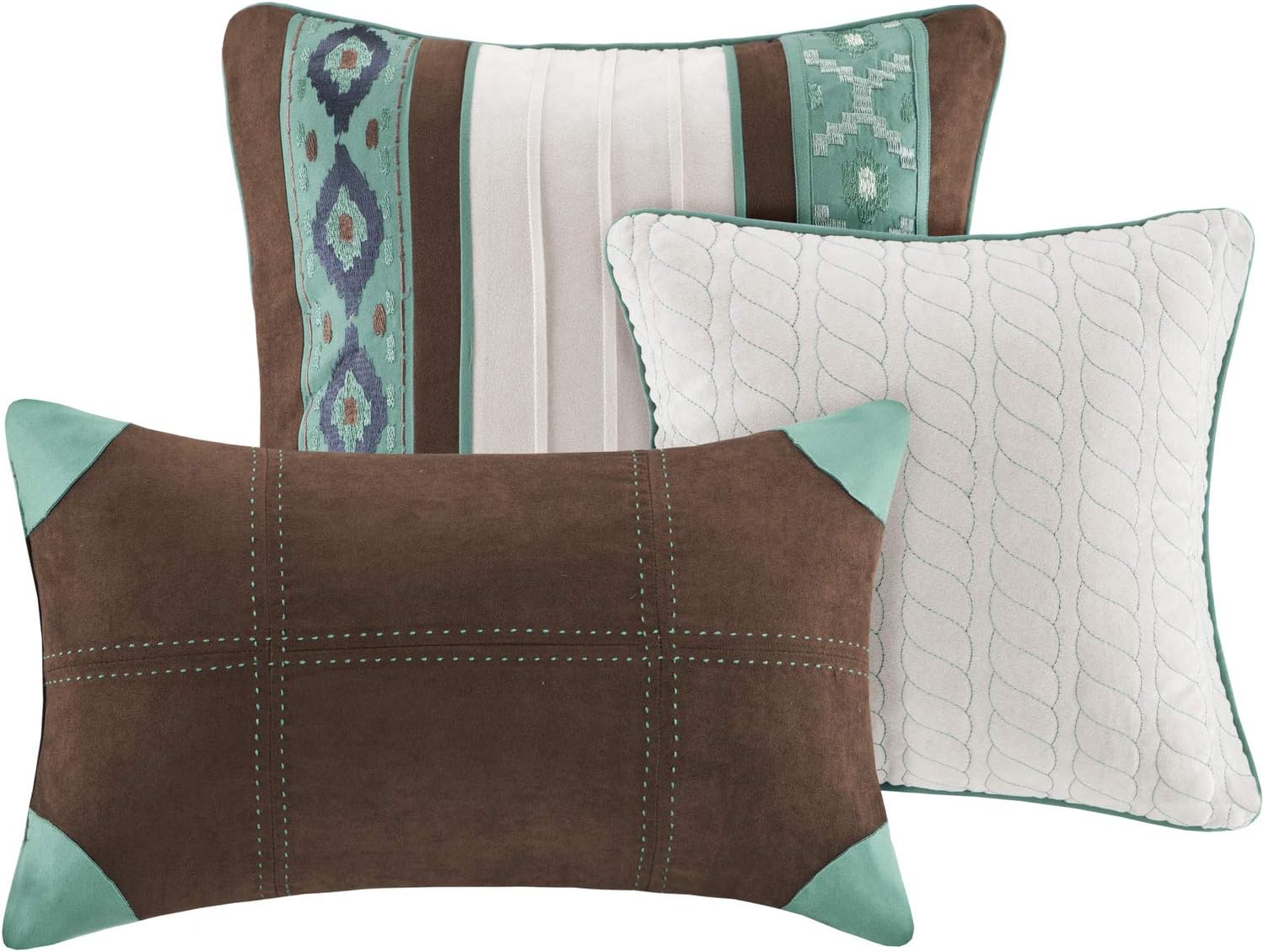 Madison Park – Colcha transpirable para todas las temporadas, ropa de cama ligera, fundas de almohada, almohada decorativa
