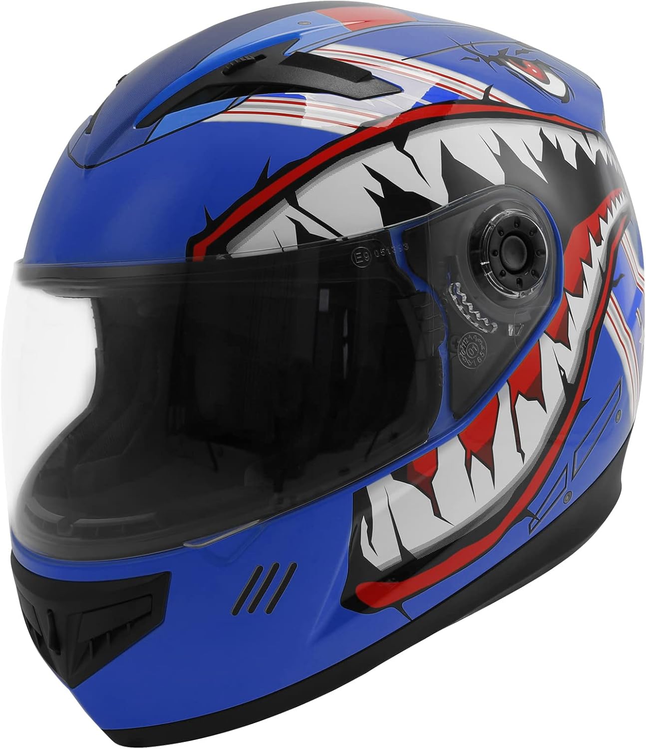 SLMOTO Casco de motocross DOT para jóvenes y niños, casco de calle todoterreno para motocross, casco ATV