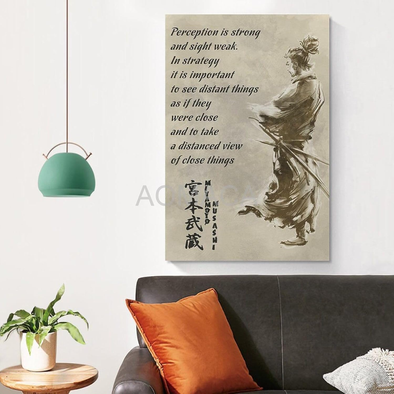 RCIDOS Vagabond Miyamoto Musashi – Póster de cómic japonés (2) pósteres e impresiones de pintura en lienzo para decoración de sala de estar,