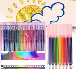 Topsnova – Bolígrafos Topsnova con purpurina, bolígrafos de gelatina 3D, bolígrafos con purpurina para colorear para adultos, bolígrafos de gel de Topsnova – Bolígrafos Topsnova con purpurina, bolígrafos de gelatina 3D, bolígrafos con purpurina para colorear para adultos, bolígrafos de gel de