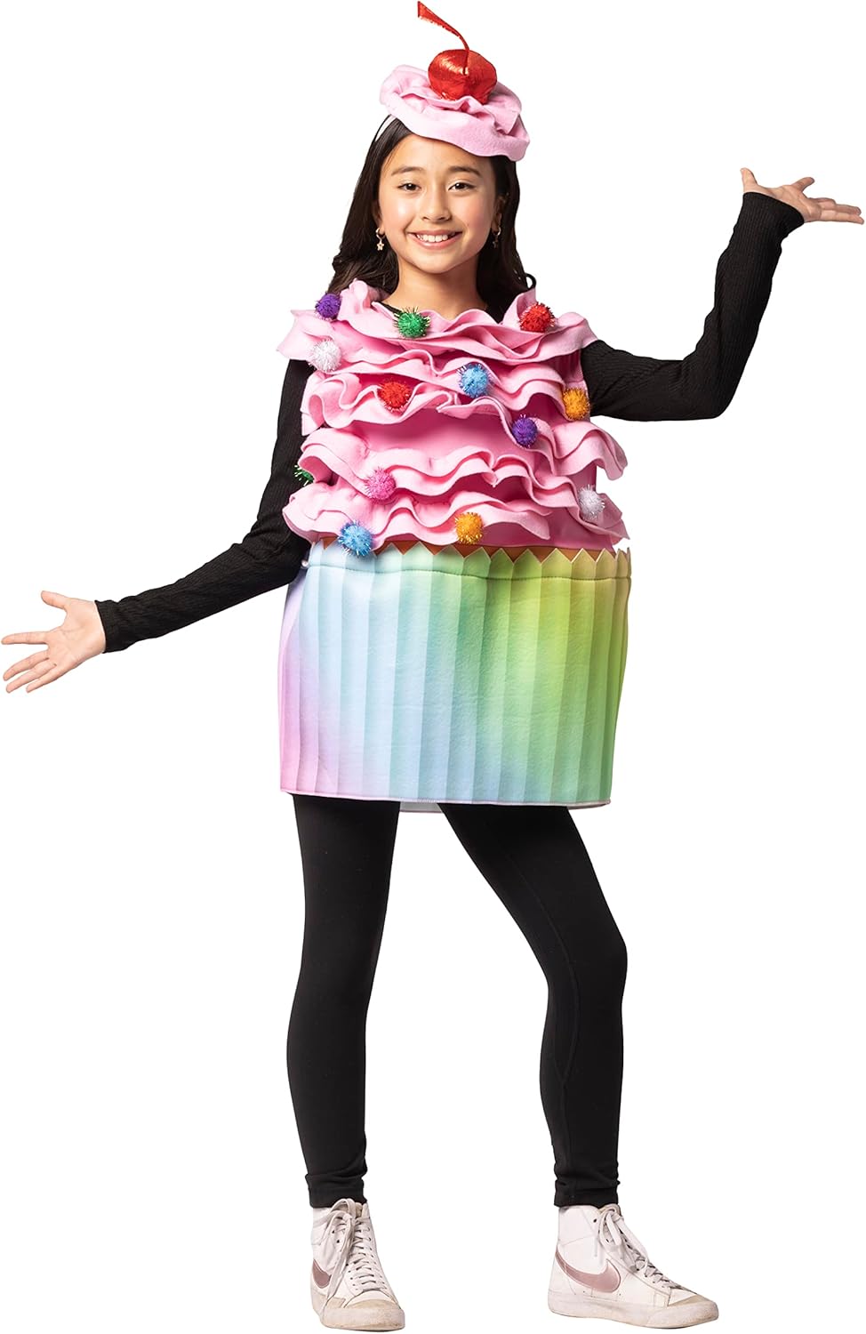 Rasta Imposta Ultimate Cupcake – Disfraz de Halloween para niños, postres, pasteles, magdalenas, divertido, lindo, fiesta, divertido, disfraz, talla