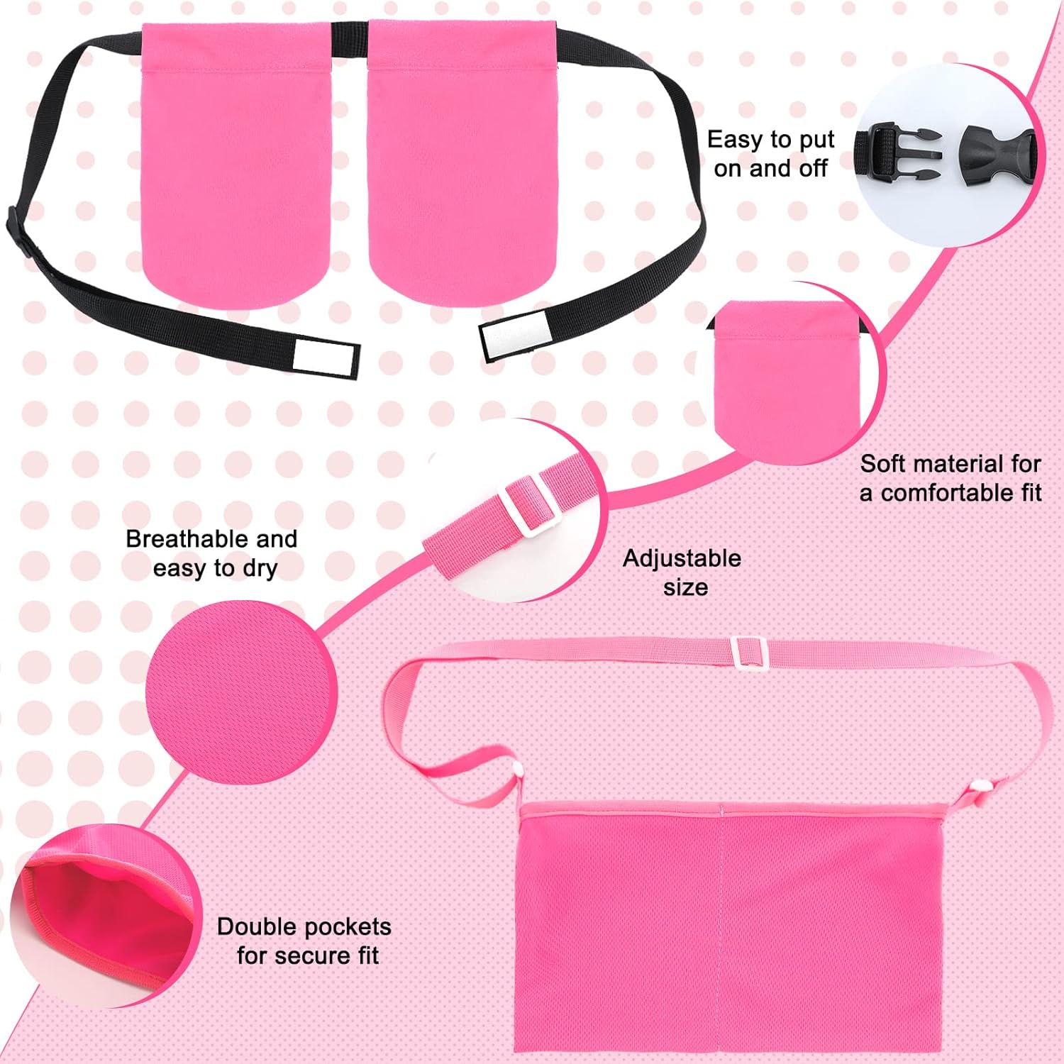 Soporte de drenaje para mastectomía, bolsa de drenaje ajustable con bolsa de ducha, camisas de pecho para mastectomía con bolsillos de drenaje,