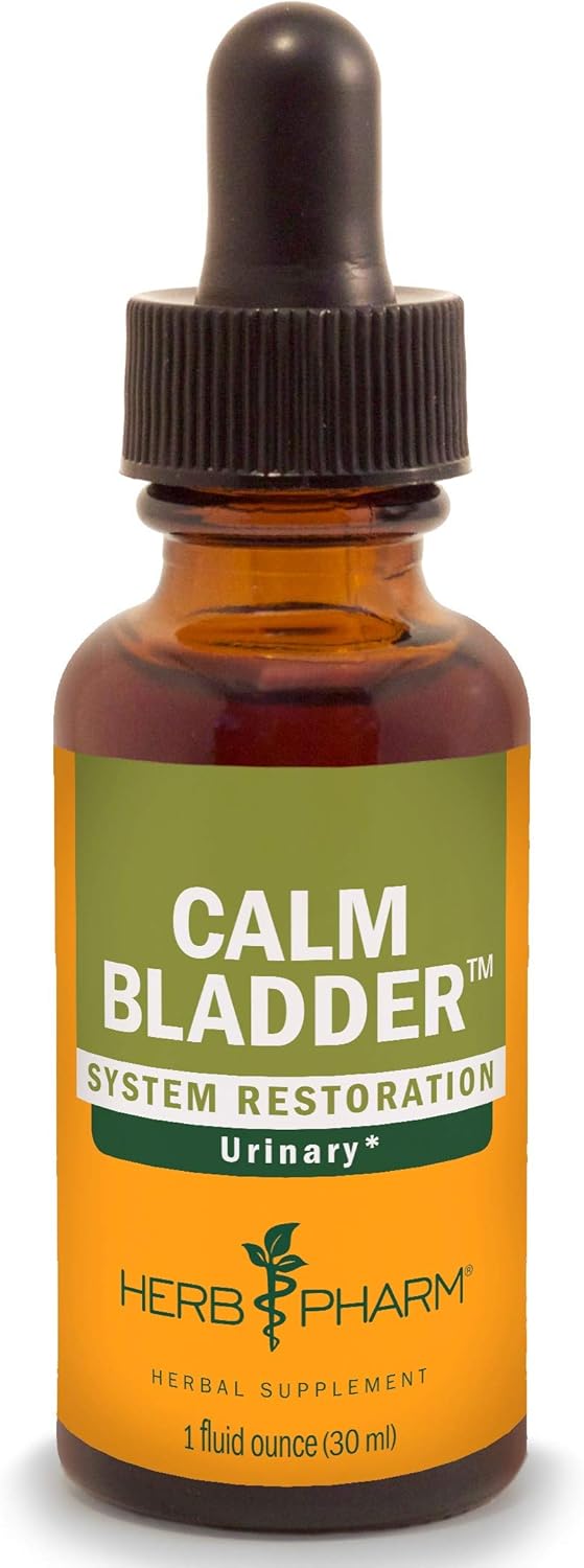 Herb Pharm Fórmula líquida Calm Bladder para apoyo del sistema urinario – 1 onza