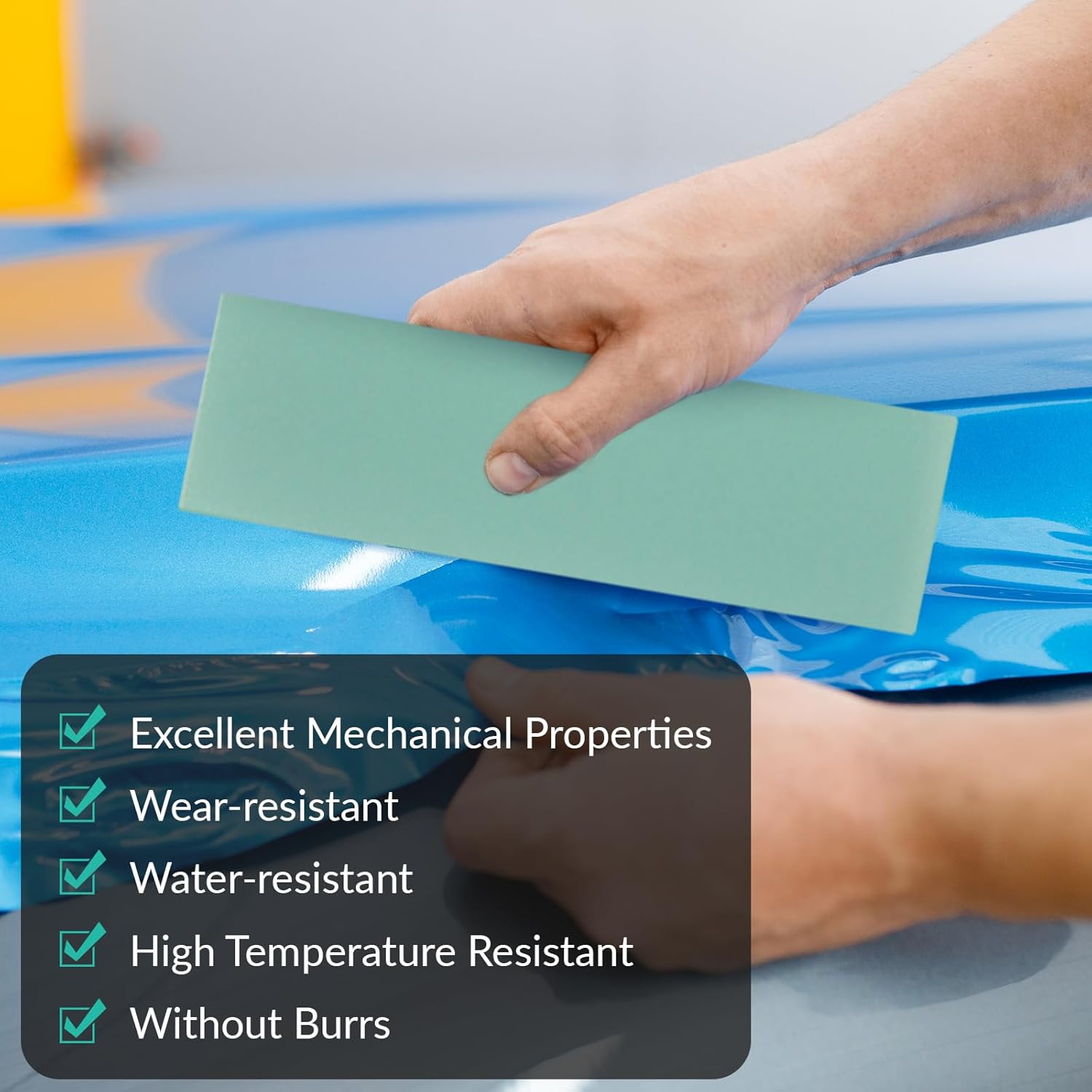 Raspadores de relleno de carrocería para automóvil, accesorios para tablero de archivos de mano, aplicador de masillas reutilizables para decoración