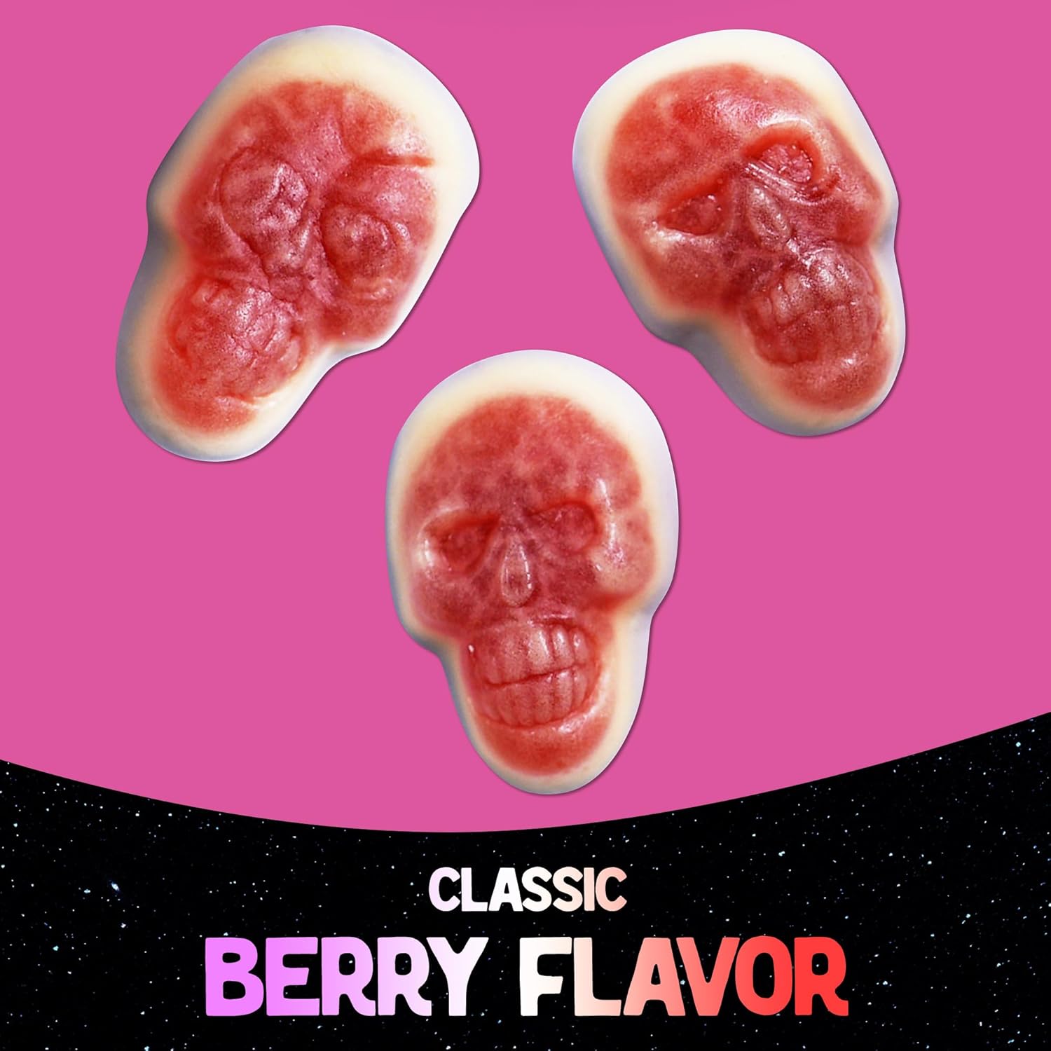 Alien Gummy Skulls  10 onzas de caramelos de Halloween para ocasiones temáticas de Halloween  Gomitas de Halloween espeluznantes para comida de