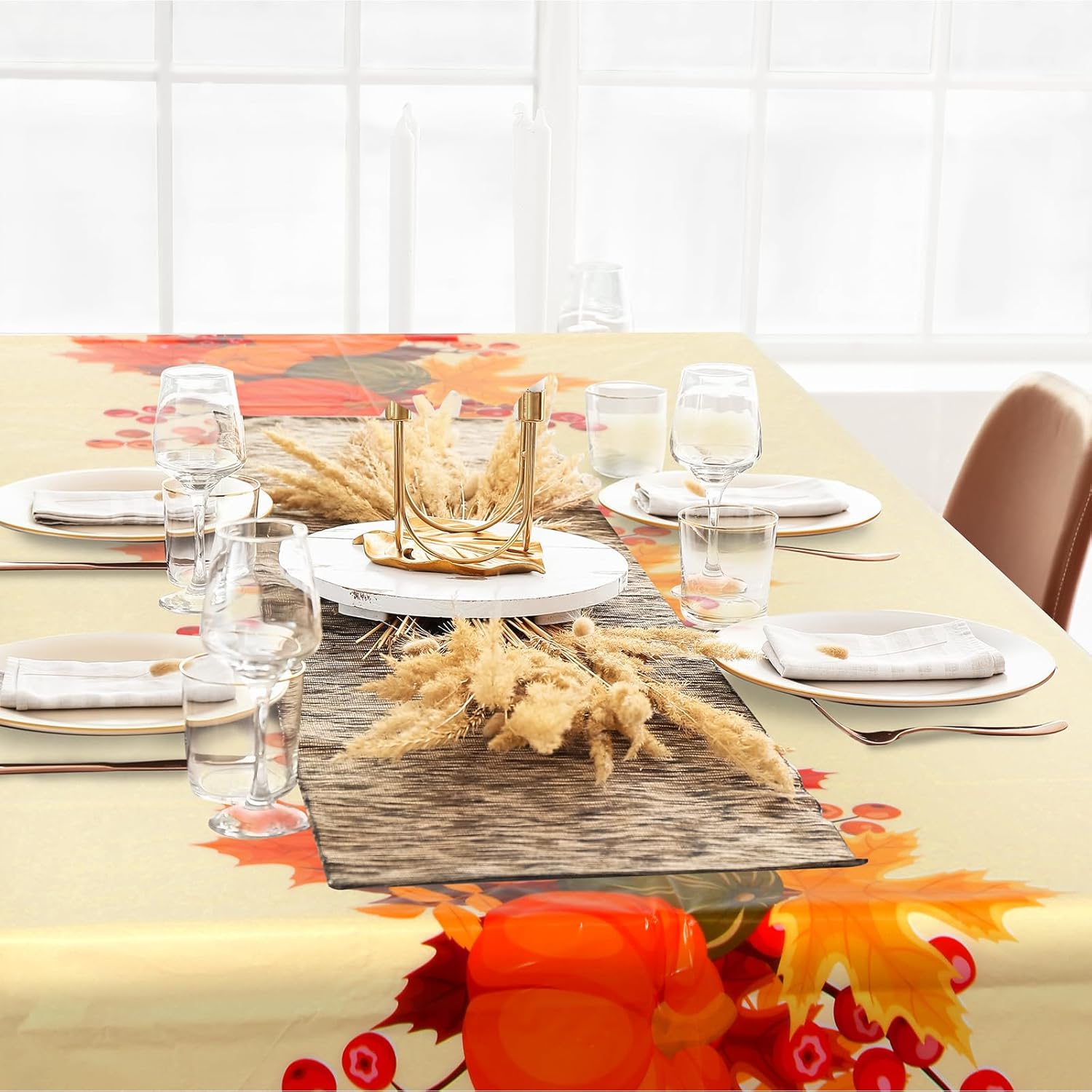 Oudain Mantel de plástico de dinosaurio de 54 x 108 pulgadas, mantel de verano desechable a granel, impermeable, cubierta de mesa hawaiana Luau con