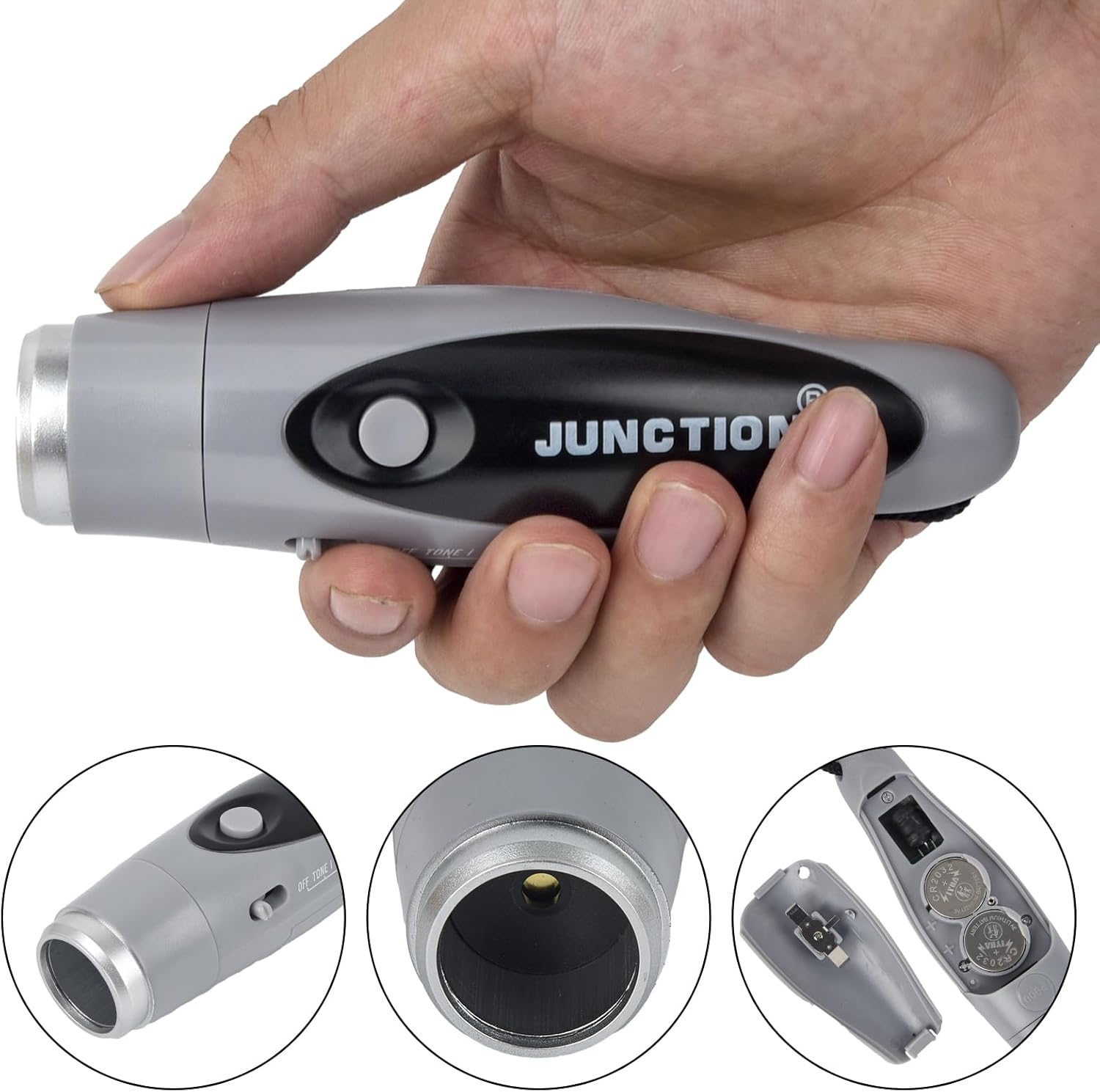 Silbatos electrónicos, silbatos eléctricos más fuertes, 3 tonos, silbato de alto volumen, de mano para entrenadores, árbitros, silbato de
