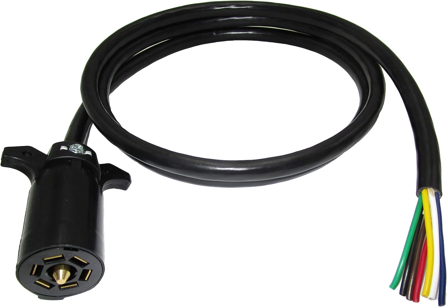 POLLAK – Cable de extensión de 7 vías para remolque 1 pies POLLAK – Cable de extensión de 7 vías para remolque 1 pies