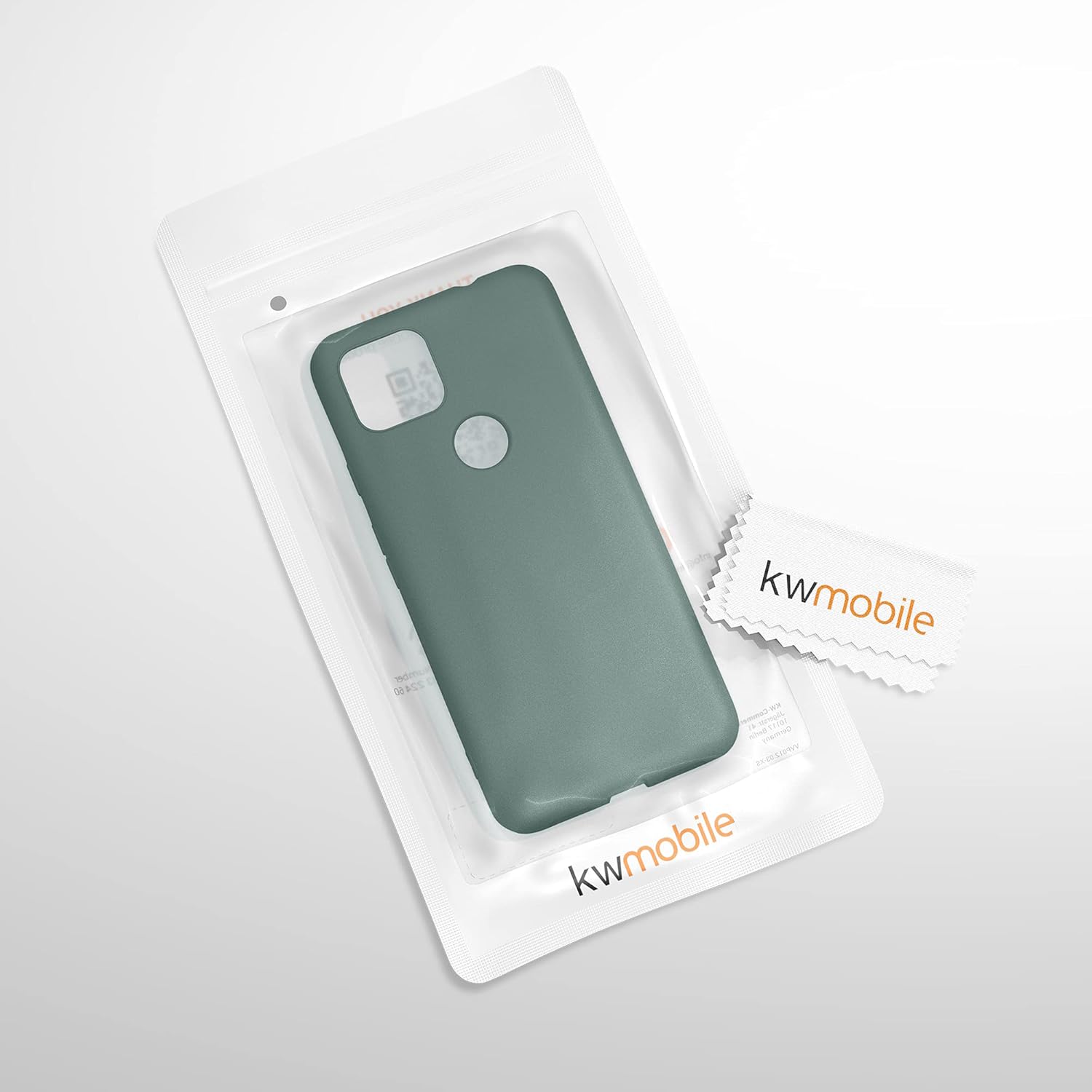 kwmobile Funda compatible con Google Pixel 5a 5G – Funda protectora de silicona TPU suave y delgada – Azul Verde