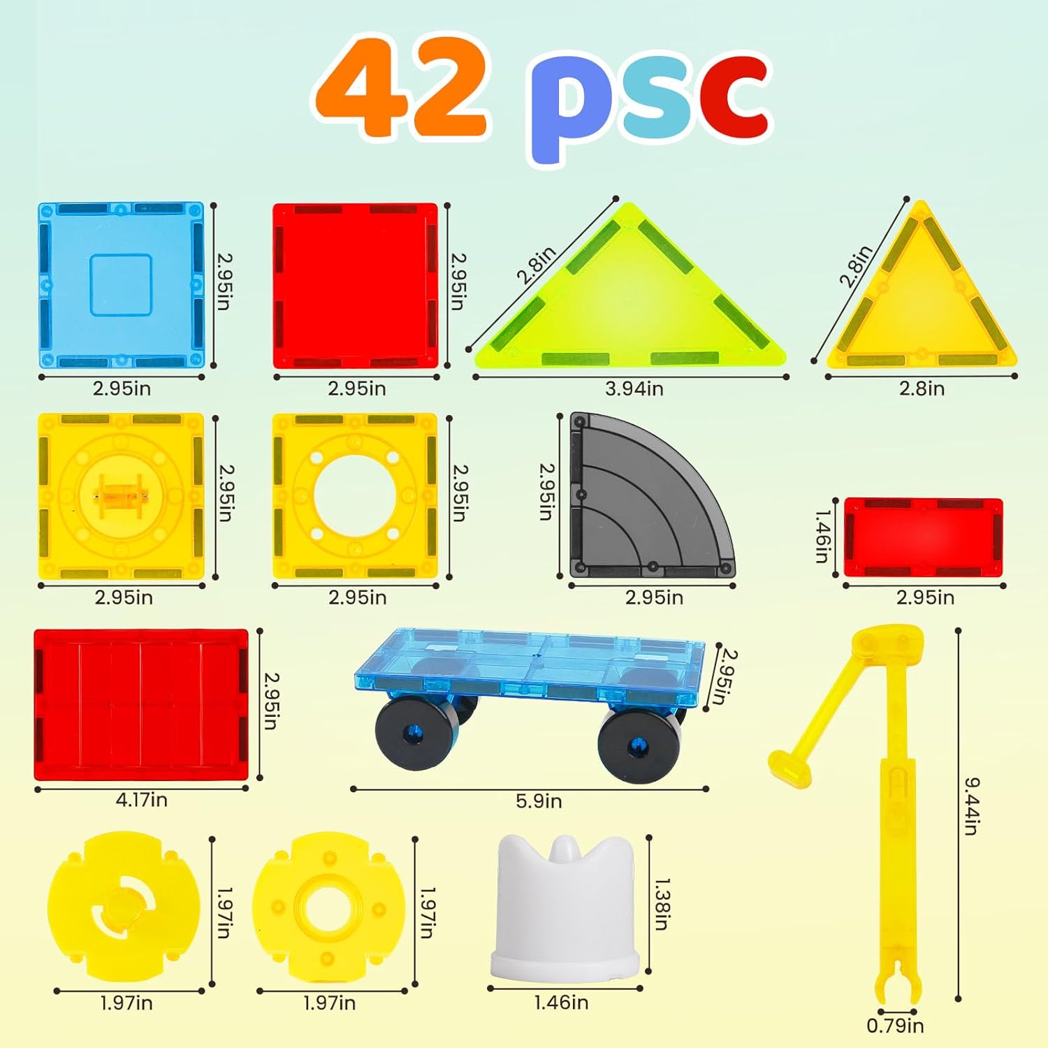 Azulejos magnéticos para niños, bloques magnéticos, juguetes magnéticos, juego de construcción magnético, bloques de construcción magnéticos para