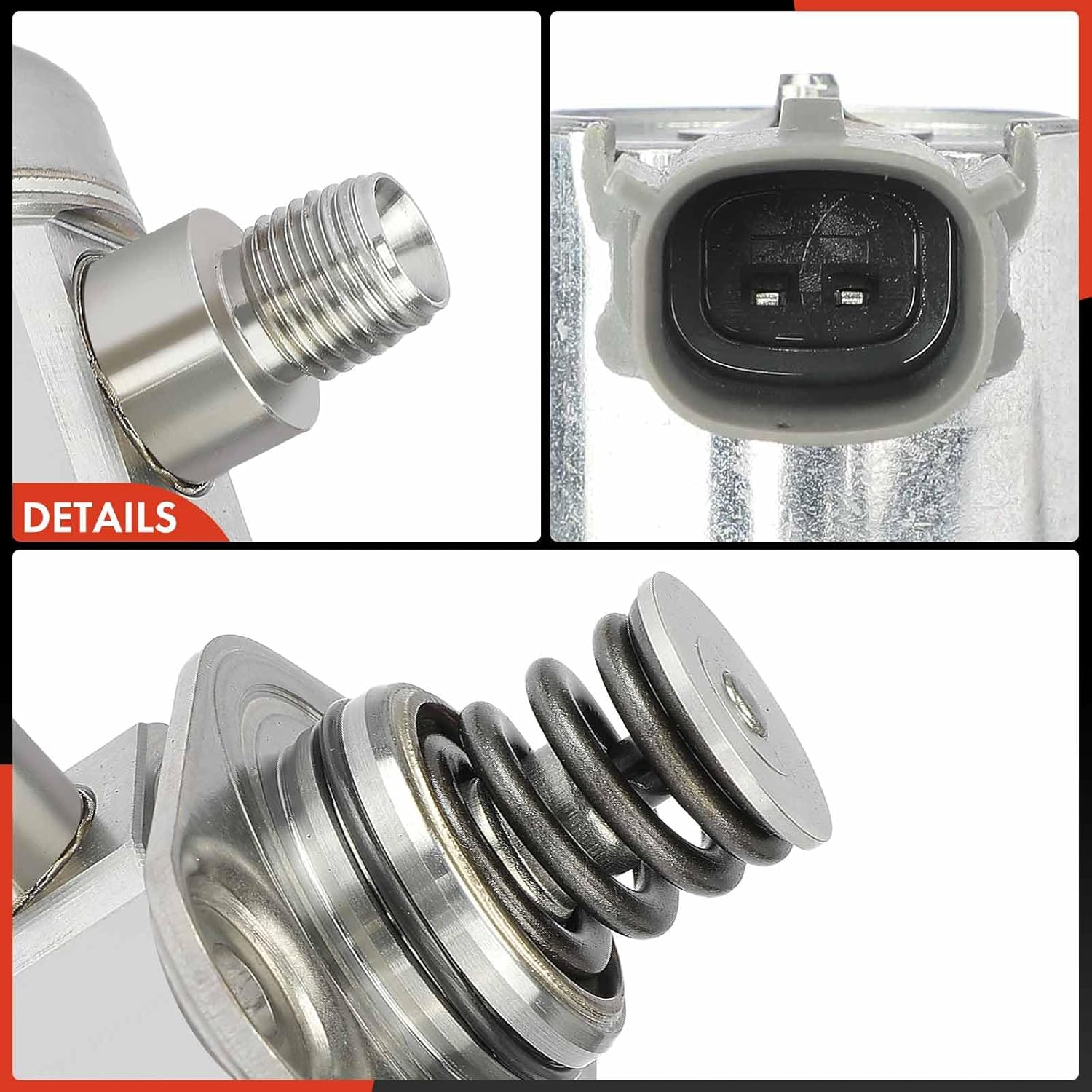 A-Premium Bomba de combustible de alta presión con sello compatible con Chevrolet Malibu 2013-2015, Malibu Limited 2016, Impala 2014-2019 y Buick