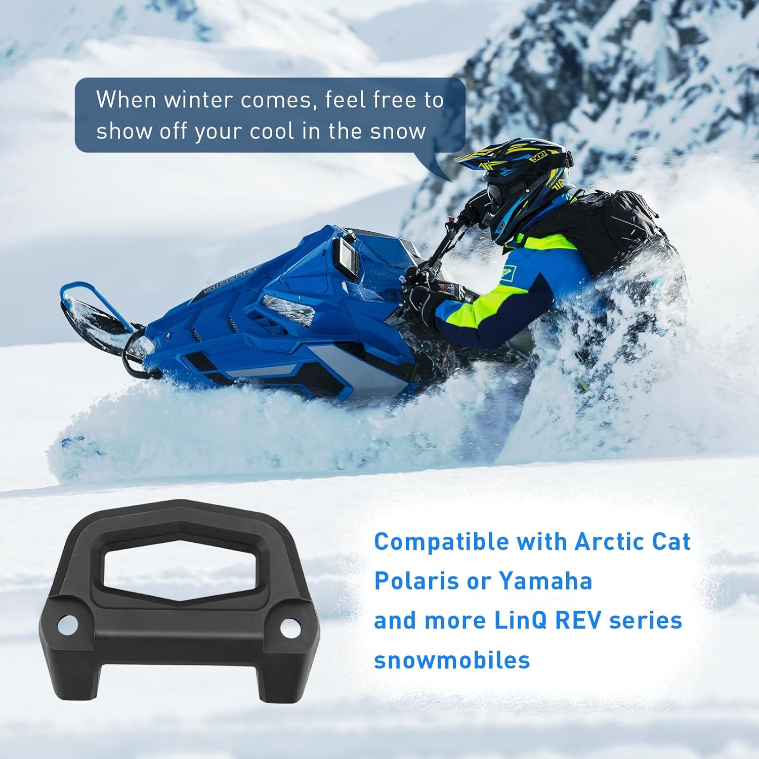 ArrogantF Accesorios de base y hardware para Ski-Doo Linq, 860201806 Kit de base de carga compatible con todos los accesorios del sistema Linq,