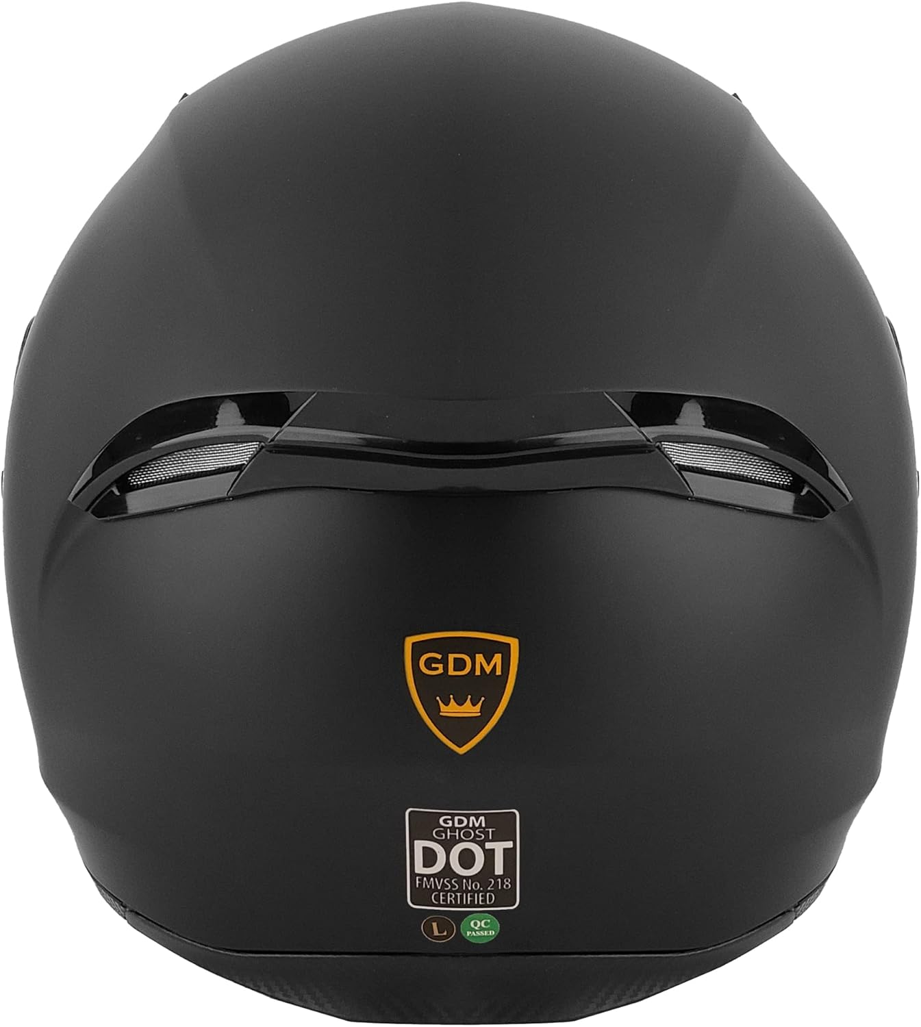 GDM Casco de motocicleta Bluetooth de cara completa con 3 escudos (dorado, plateado, transparente)