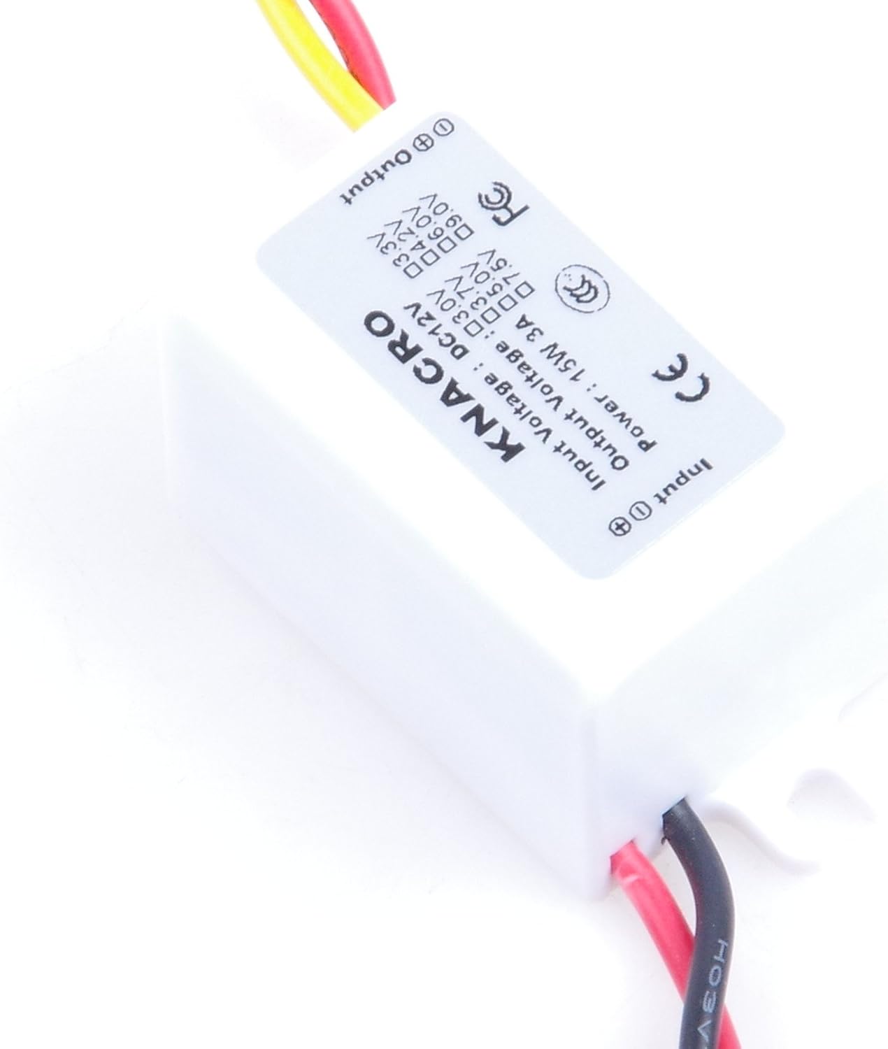 DC 6V 9V 12V 6-22V Paso abajo a DC 3V3A 3V 3A 9W impermeable DC Buck Convertidor Regulador de voltaje 6-22V a 3V 3A Fuente de alimentación de salida