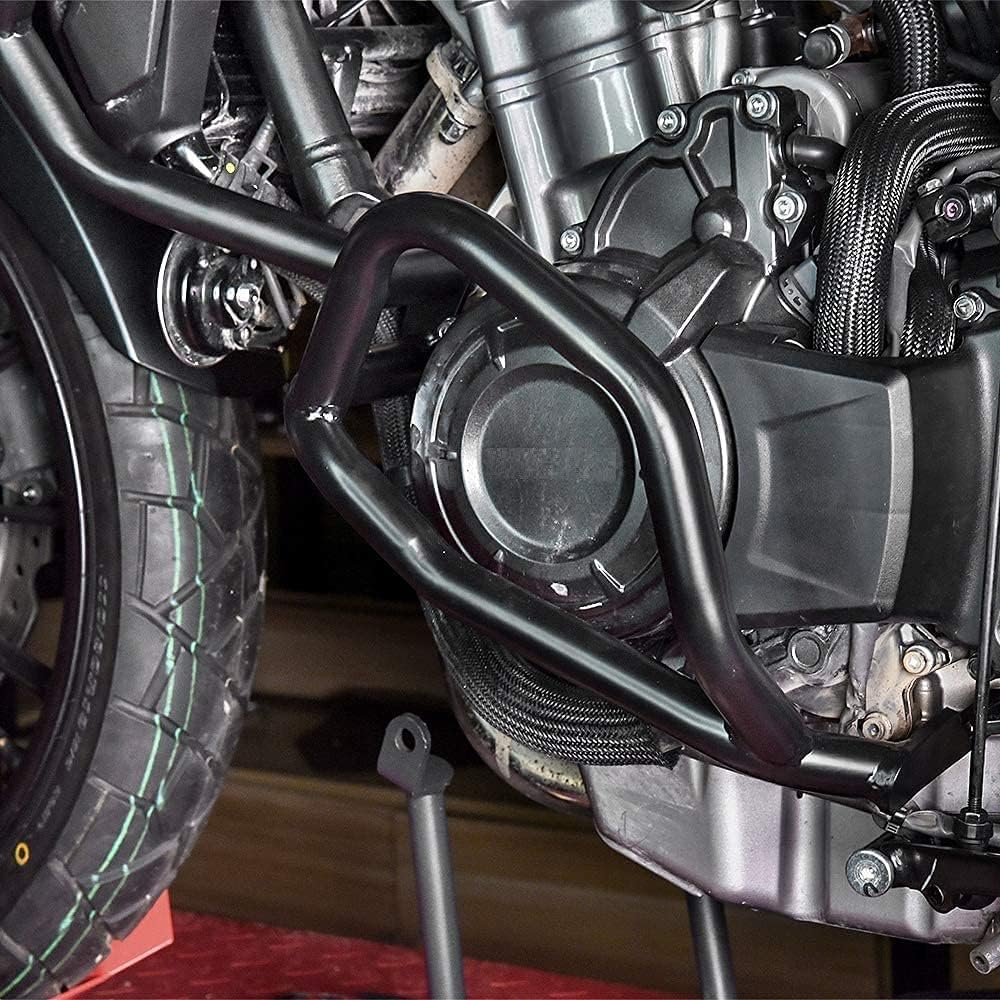 Motorcycle CB500X Accessories 19-23, Steel Highway Crash Bar Stunt Bars Engine Guard Bumper Body Frame Falling Protector Kit Upper Lower for CB 500