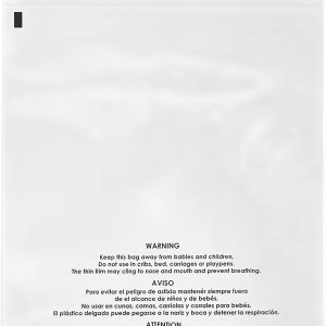 Spartan Industrial – Bolsas de polietileno transparente autosellantes de 6 x 9 pulgadas (200 unidades) con advertencia de asfixia para embalaje, Spartan Industrial – Bolsas de polietileno transparente autosellantes de 6 x 9 pulgadas (200 unidades) con advertencia de asfixia para embalaje,