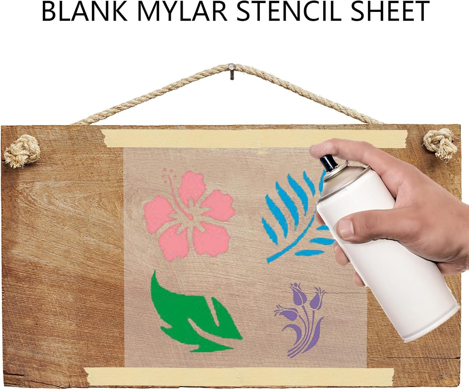 50 hojas de plantilla Mylar de 7.4 mil0.007 in, plantilla de Mylar transparente de 12 x 12 pulgadas para máquina de corte Cricut, corte láser